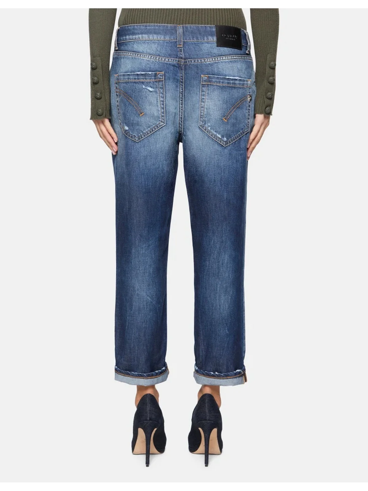 DONDUP Jeans Donna PANTALONE KOONS GIOIELLO DP268B DF0266D IC5 800 Blu - Image 4