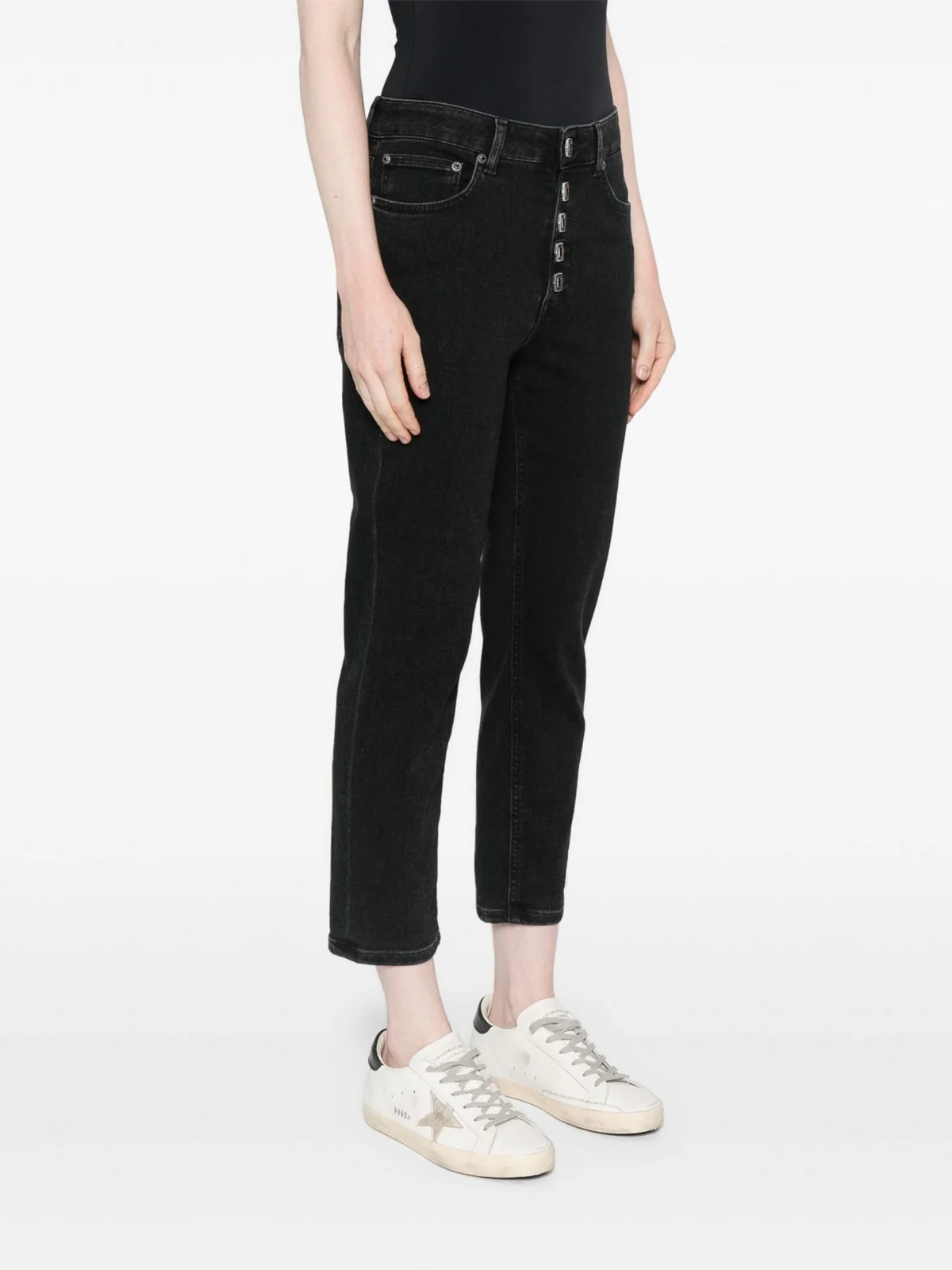 DONDUP Jeans Donna PANTALONE KOONS GIOIELLO DP268B DSH338D HU4 999 Nero - Image 2