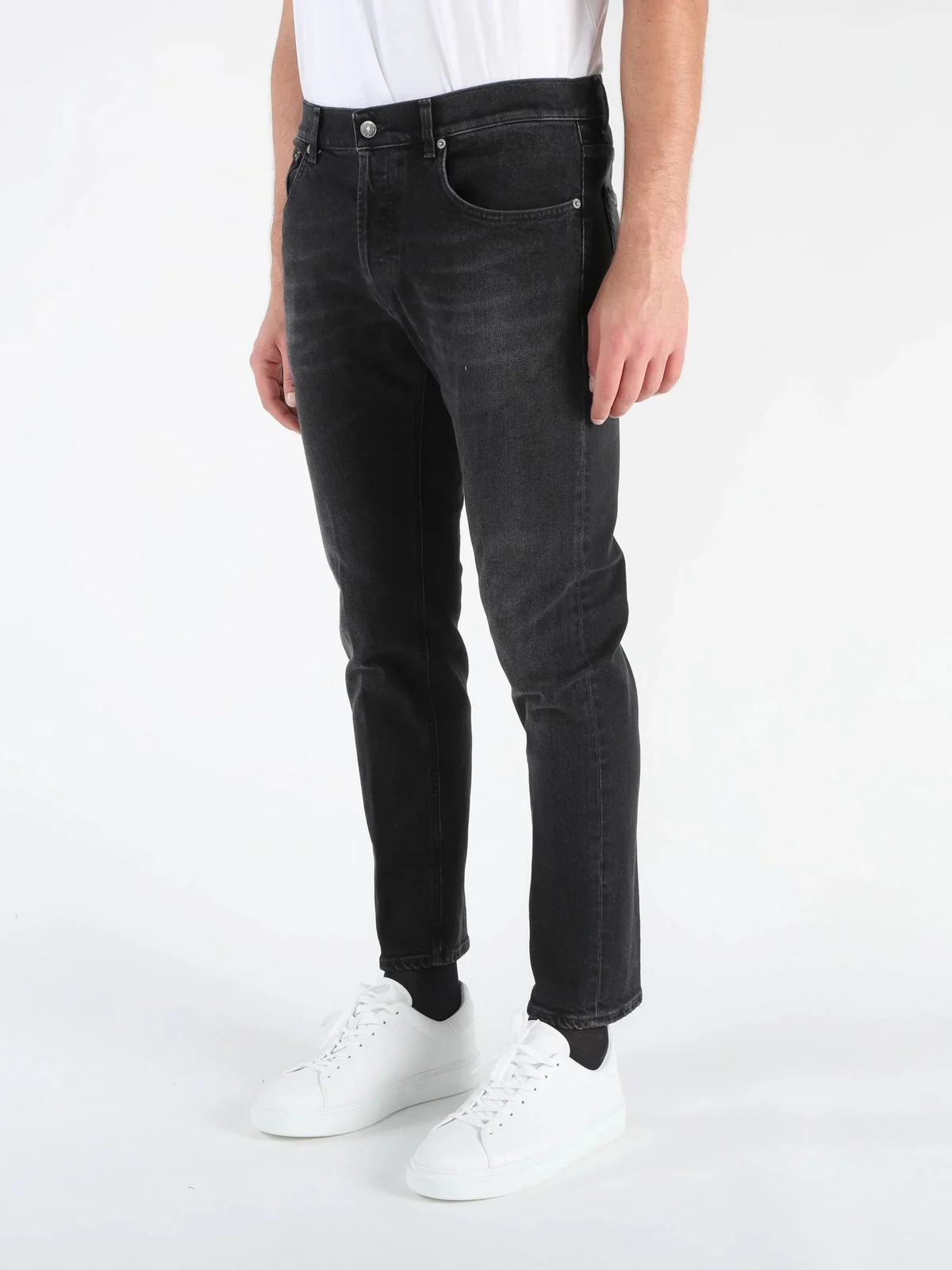 DONDUP Jeans Uomo Dian UP576 DS0369U LM3 999 Nero - Image 3