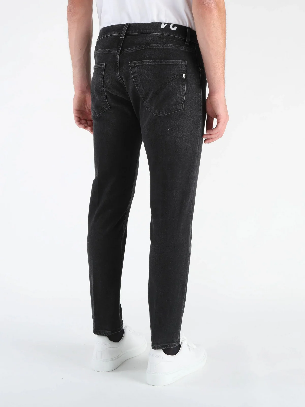 DONDUP Jeans Uomo Dian UP576 DS0369U LM3 999 Nero - Image 4