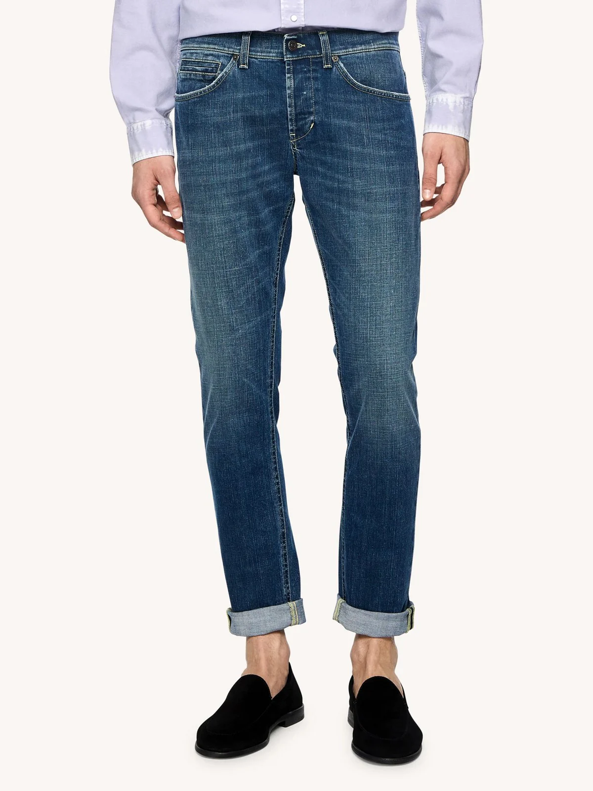 DONDUP Jeans Uomo George UP232 DS0041U GW4 800 Blu - Image 2