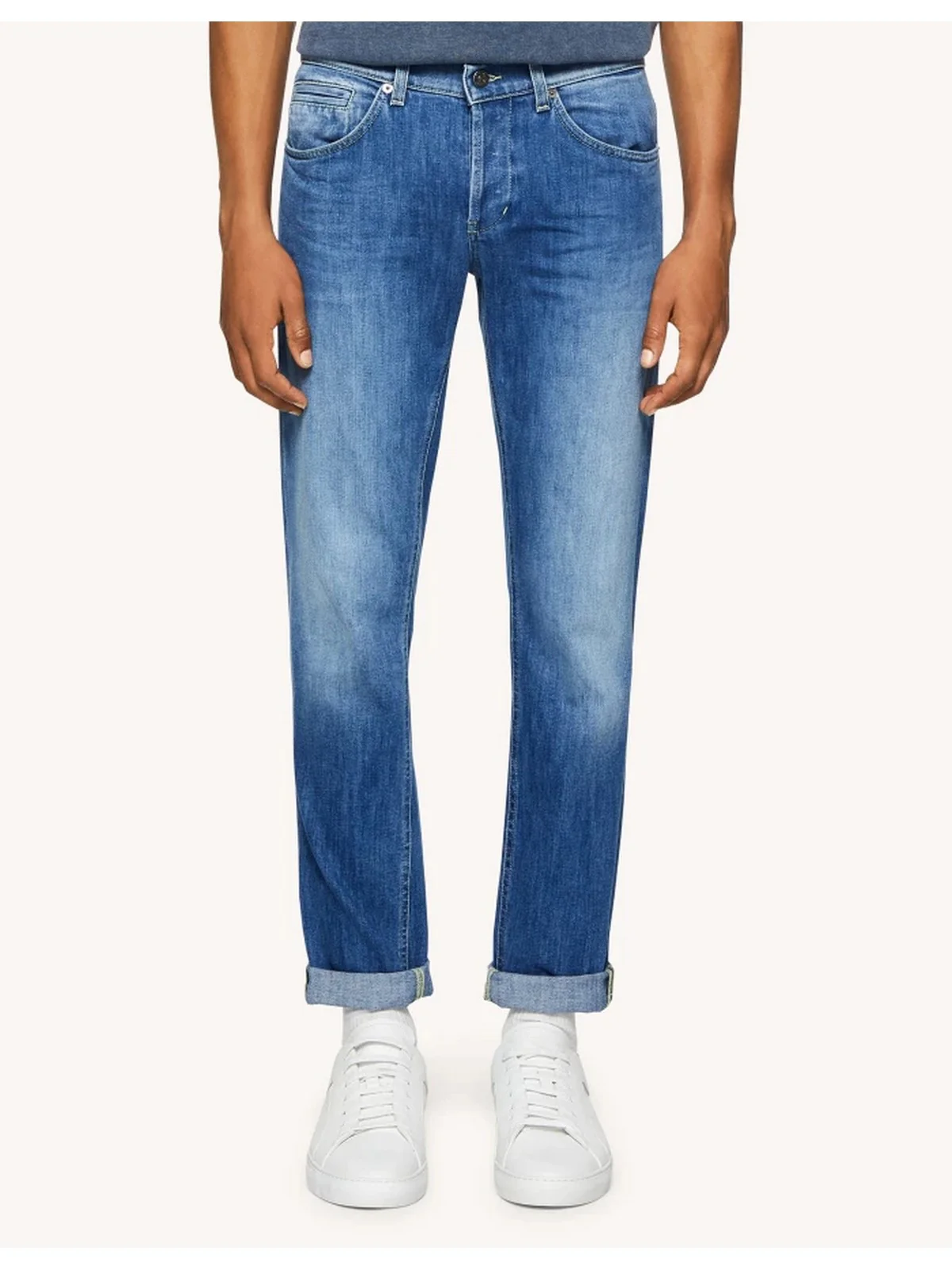 DONDUP Jeans Uomo George UP232 DS0107U GV2 800 Blu - Image 2