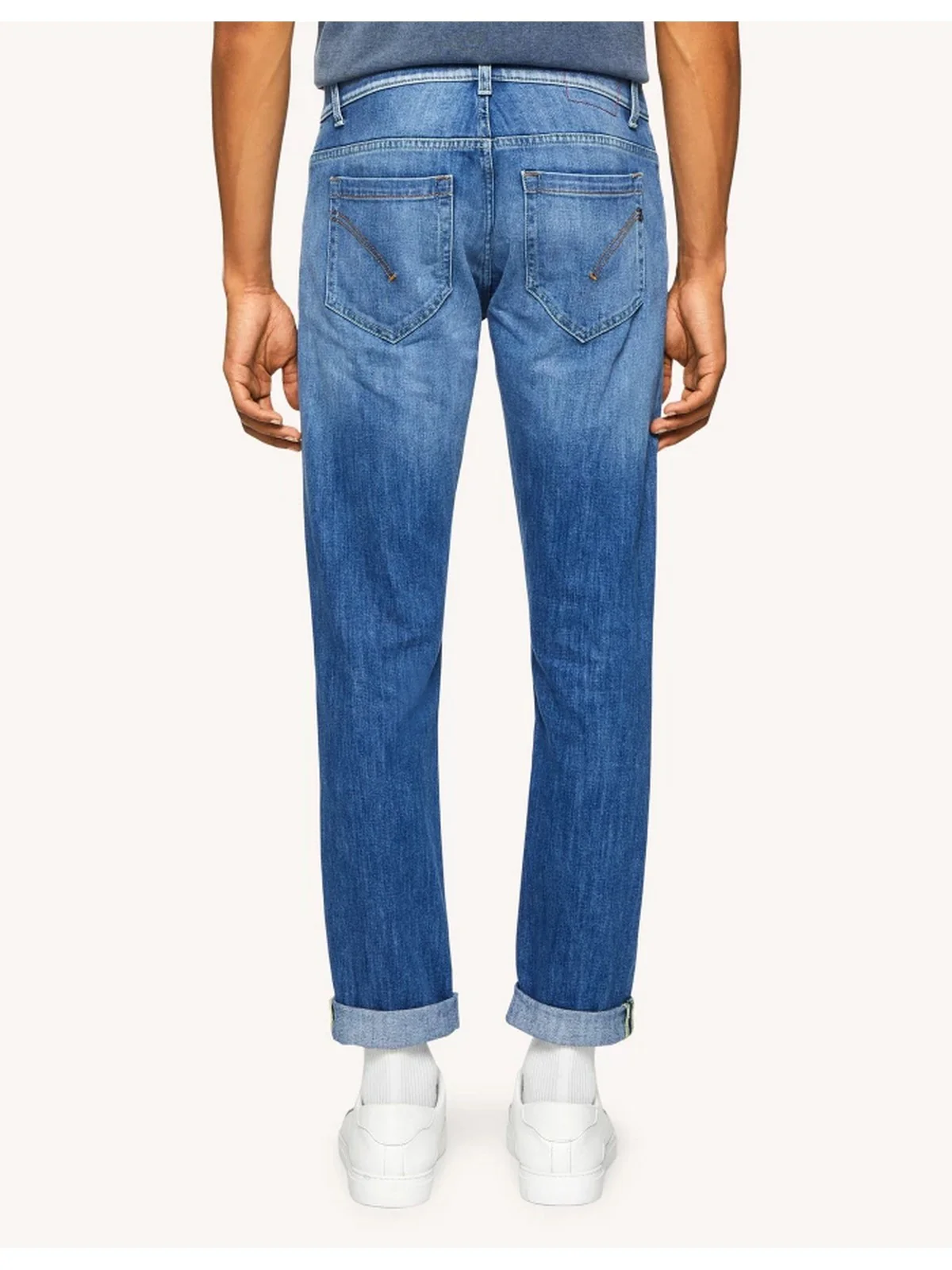 DONDUP Jeans Uomo George UP232 DS0107U GV2 800 Blu - Image 3