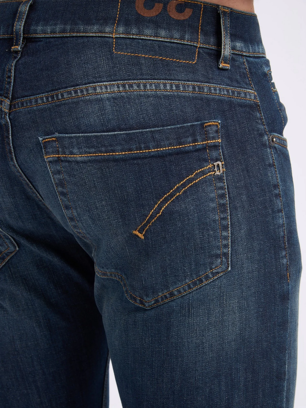 DONDUP Jeans Uomo George UP232 DS0257U LH2 800 Blu - Image 4
