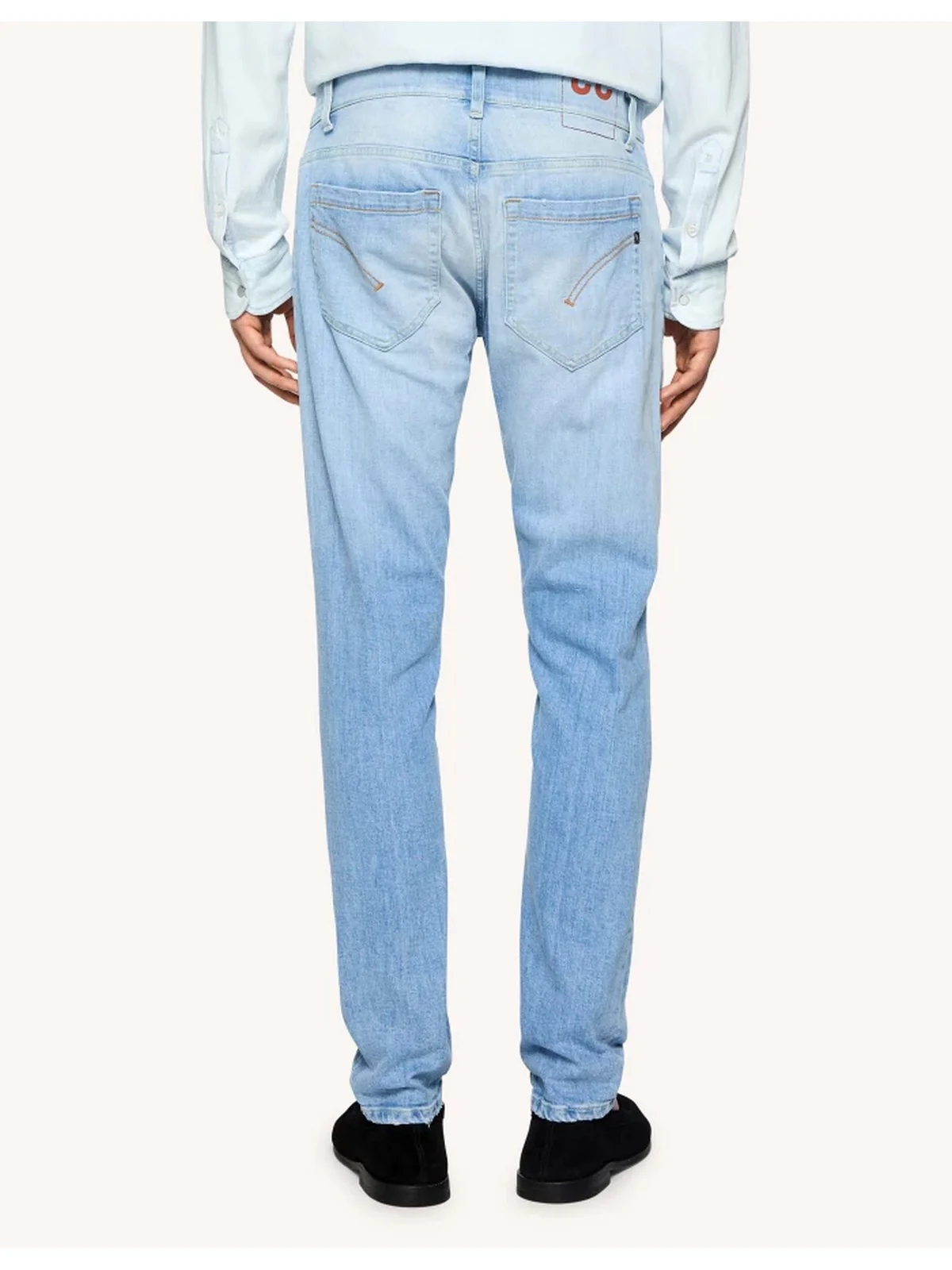 DONDUP Jeans Uomo George UP232 DSE317U GW6 800 Blu - Image 3