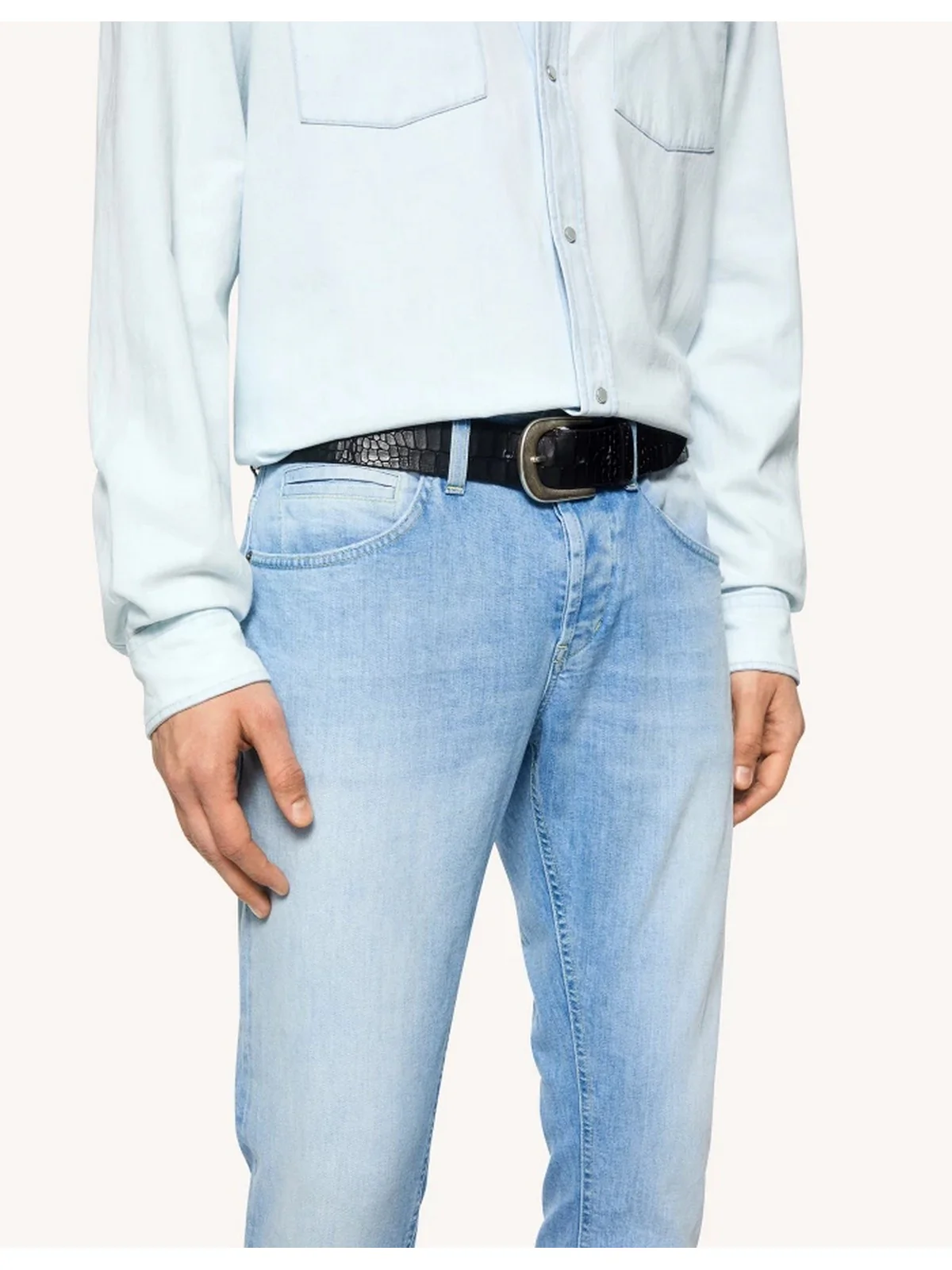 DONDUP Jeans Uomo George UP232 DSE317U GW6 800 Blu - Image 4