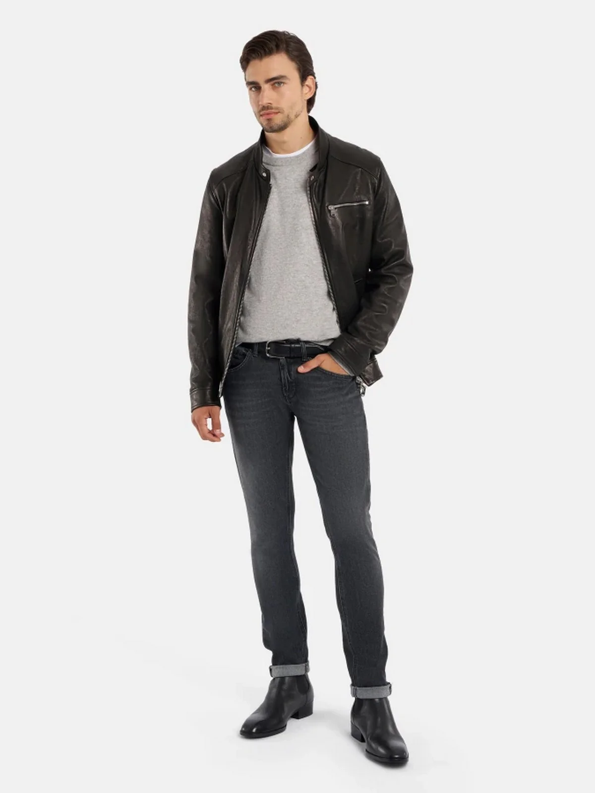DONDUP Jeans Uomo George UP232 DSE377U LN9 999 Nero - Image 2