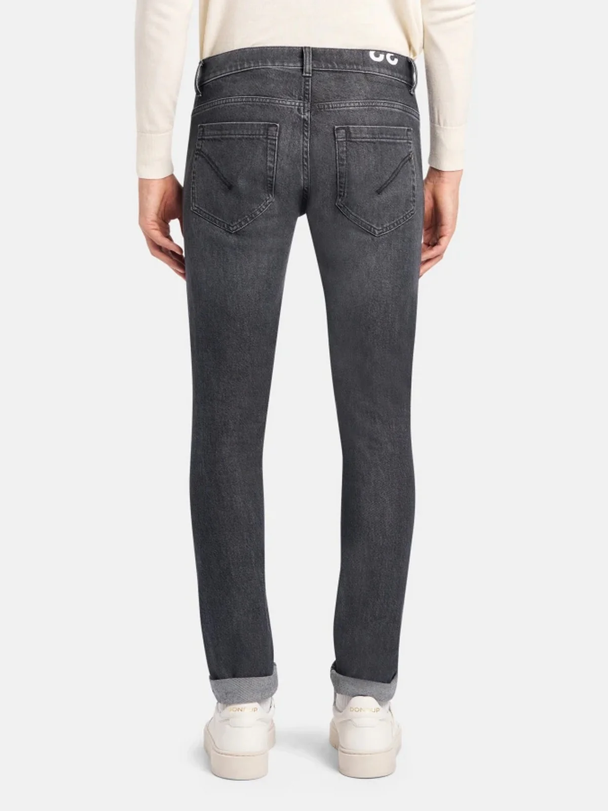 DONDUP Jeans Uomo George UP232 DSE377U LN9 999 Nero - Image 3