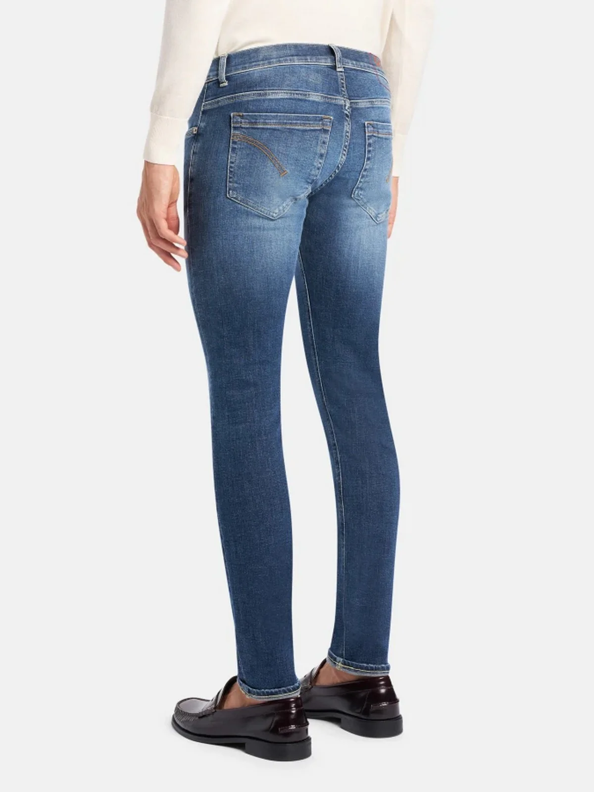 DONDUP Jeans Uomo George UP232 DSK316U J13 800 Blu - Image 3
