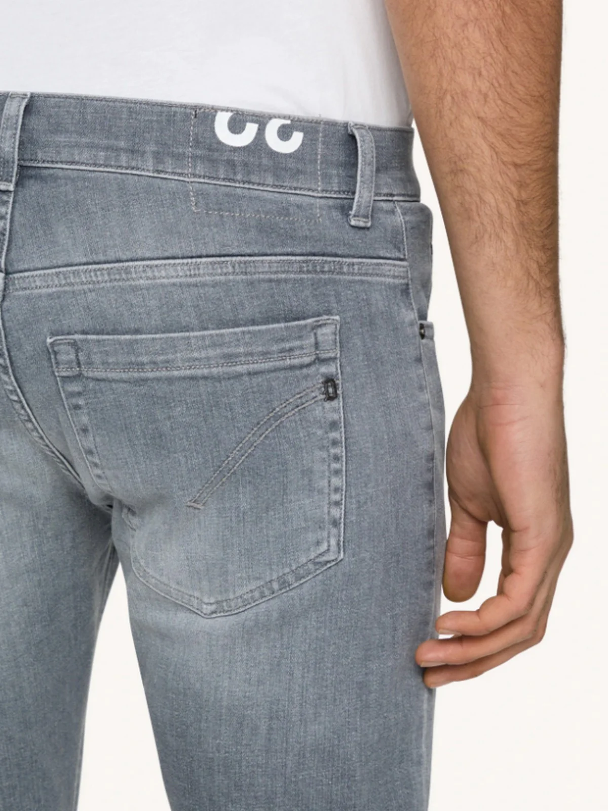 DONDUP Jeans Uomo George UP232 DSK318U J07 900 Grigio - Image 5