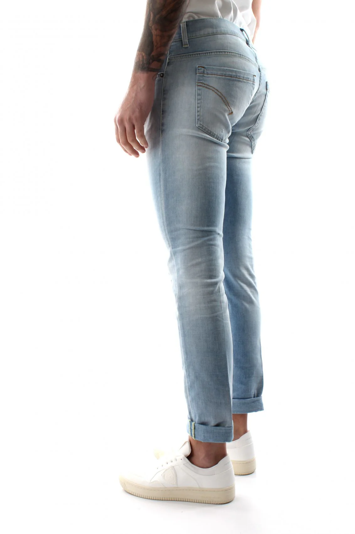 DONDUP Jeans Uomo Skinny UP232 DS0145 CL7 DU Blu - Image 3