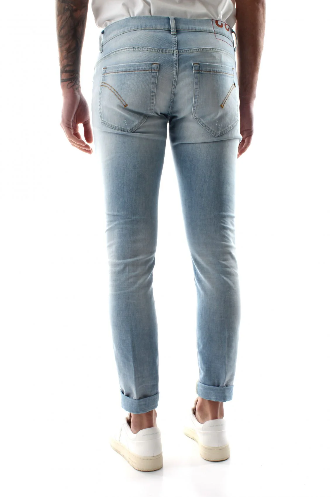 DONDUP Jeans Uomo Skinny UP232 DS0145 CL7 DU Blu - Image 4