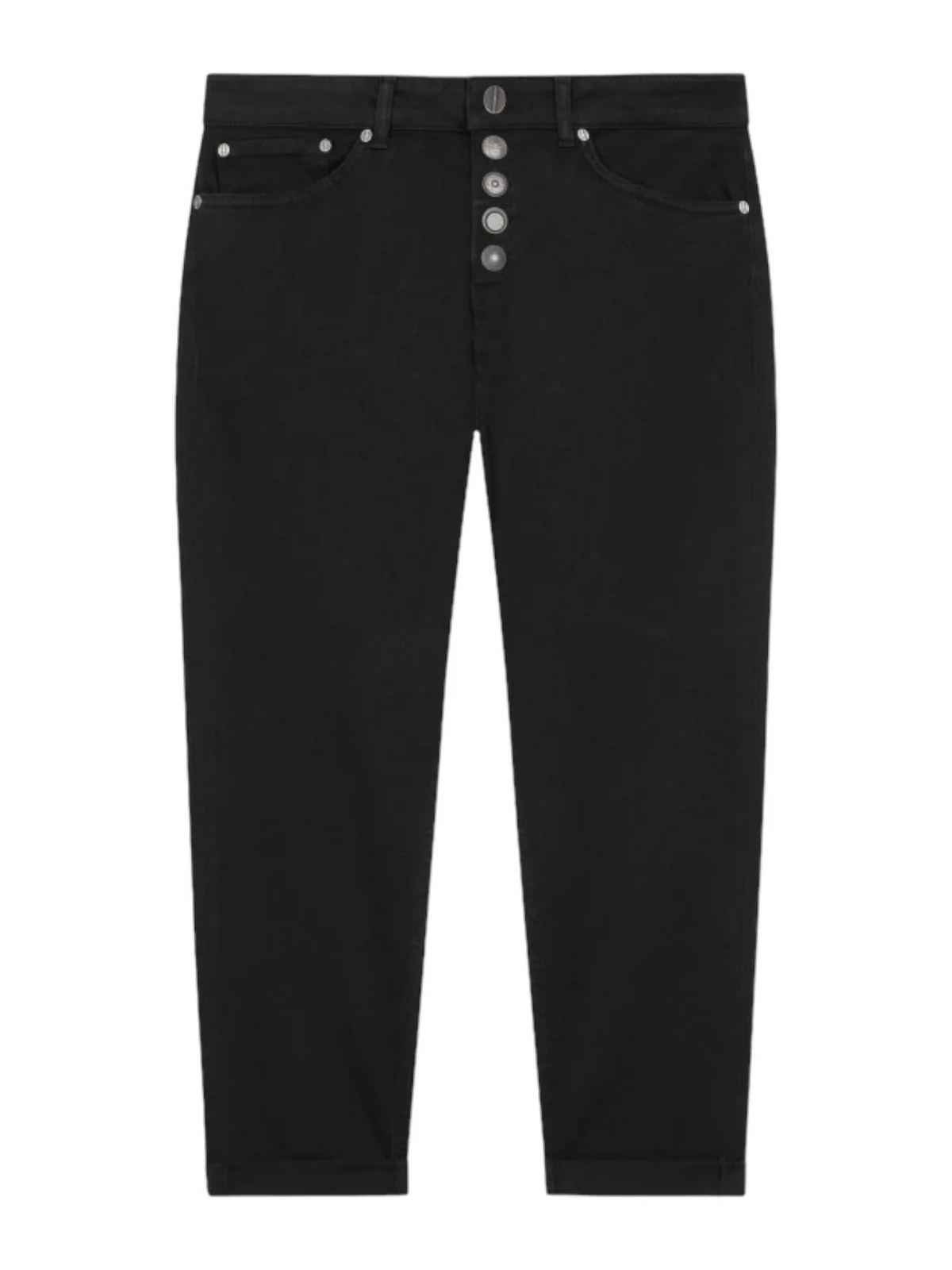 DONDUP Pantalone Donna Koons gioiello DP268B BS0030D PTD 999 Nero