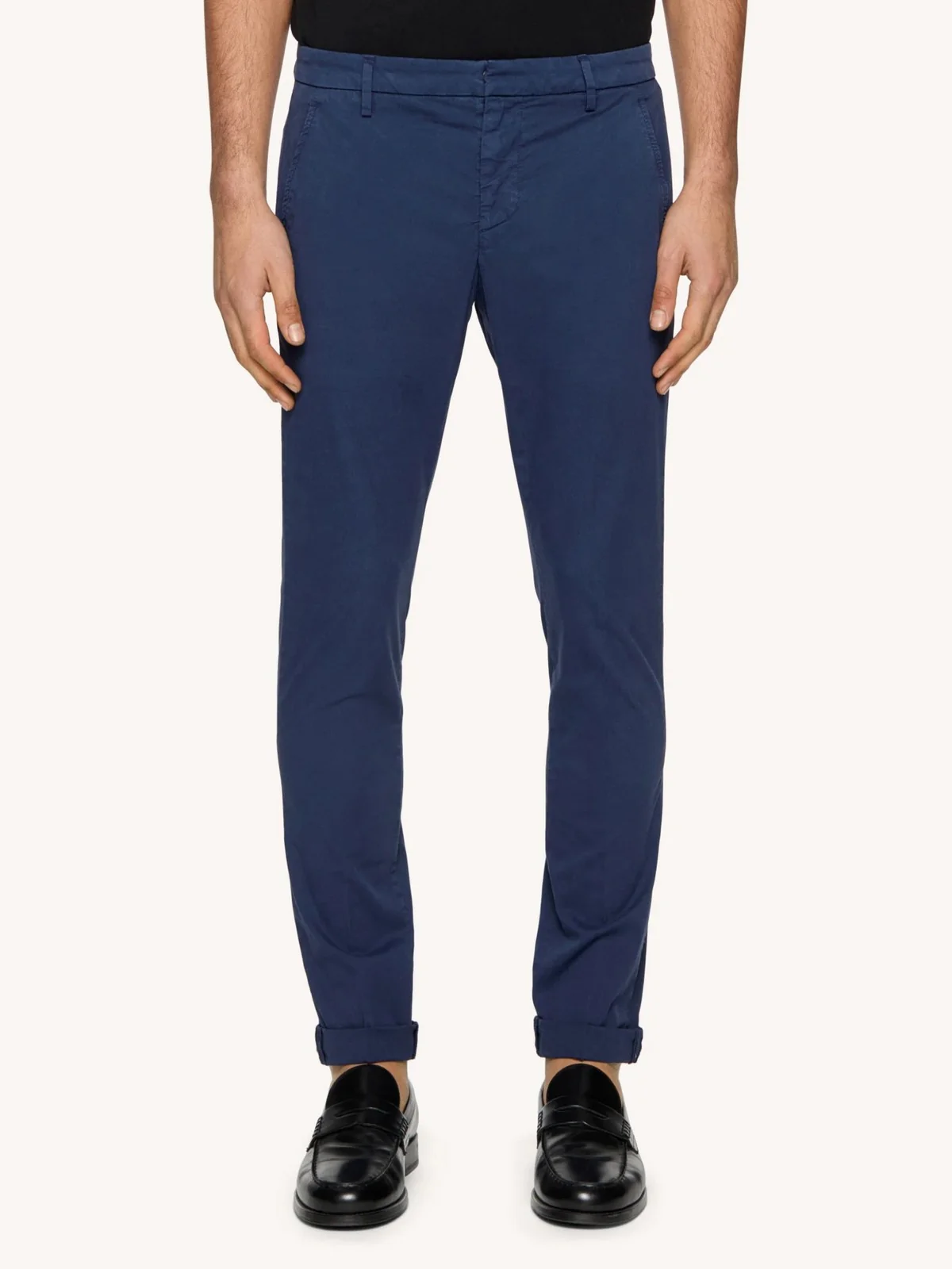 DONDUP Pantalone Uomo Gaubert UP235 GSE046U IZ1 890 Blu - Image 2
