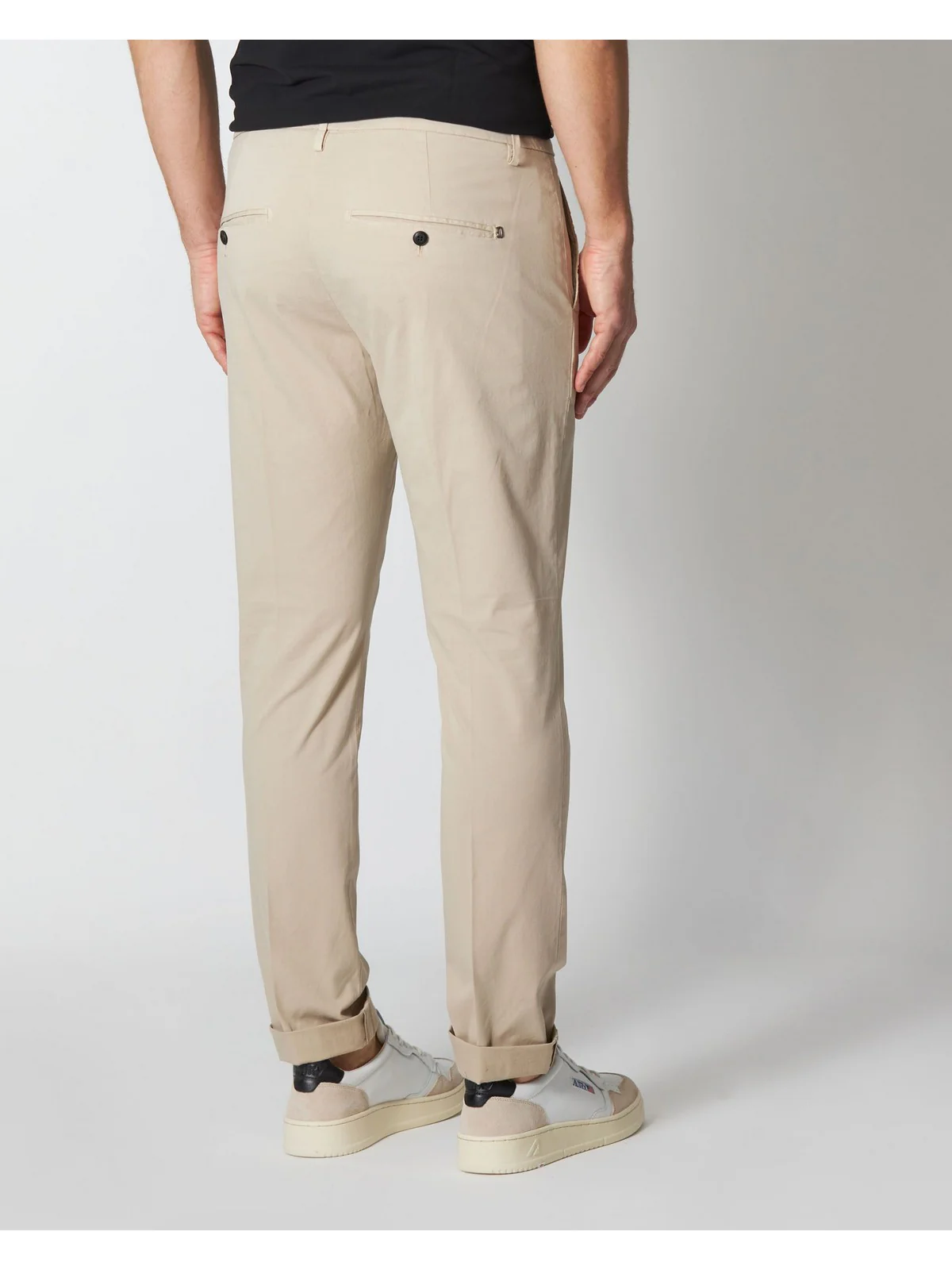 DONDUP Pantalone Uomo Gaubert UP235 GSE046U PTD 018 Beige - Image 3