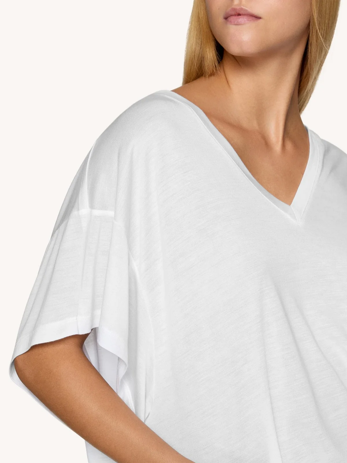 DONDUP T-shirt Donna  DS021 JF0349D XXX 000 Bianco - Image 3
