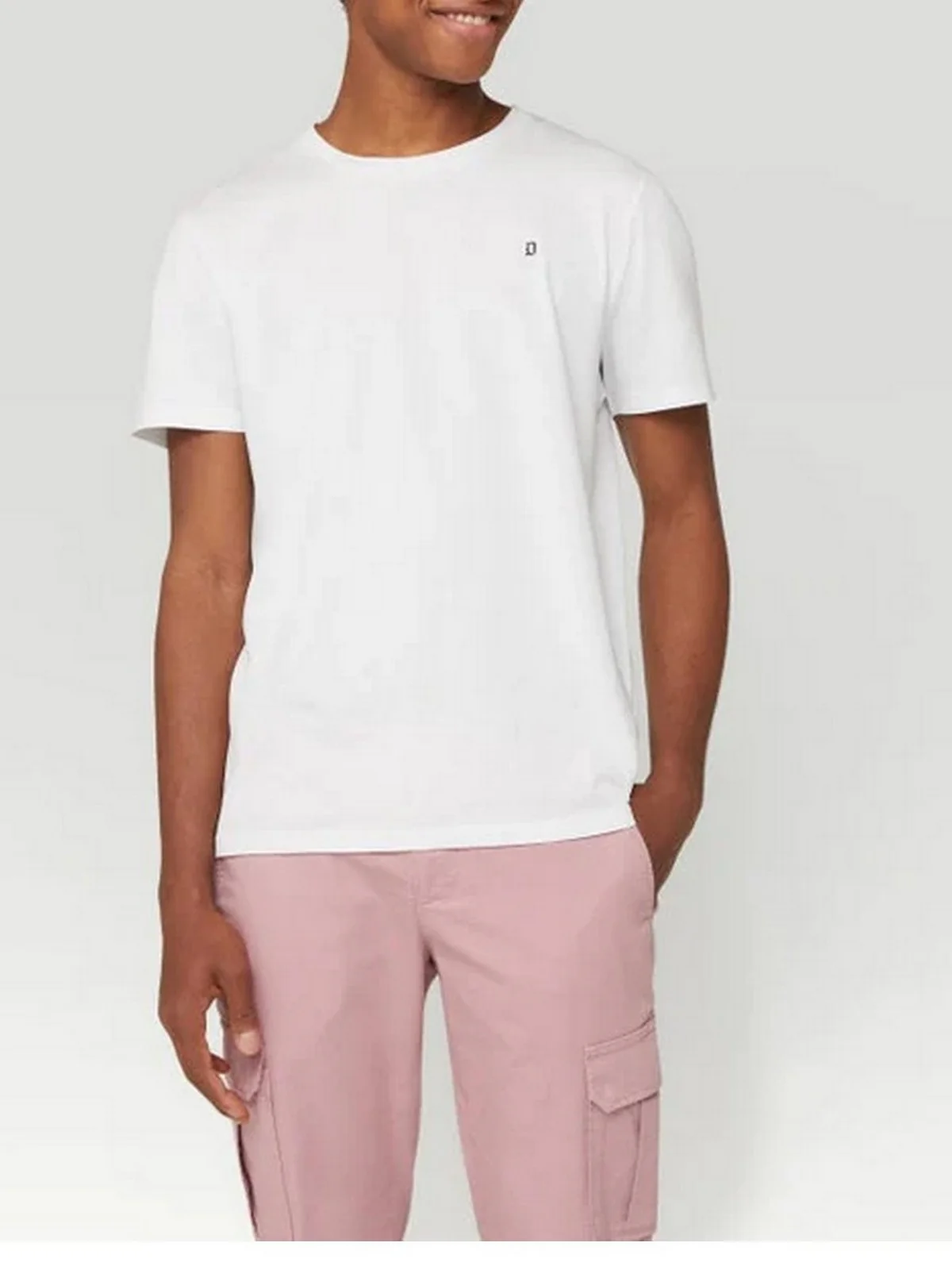 DONDUP T-shirt Uomo  US198 JF0271U ZL4 000 Bianco - Image 2