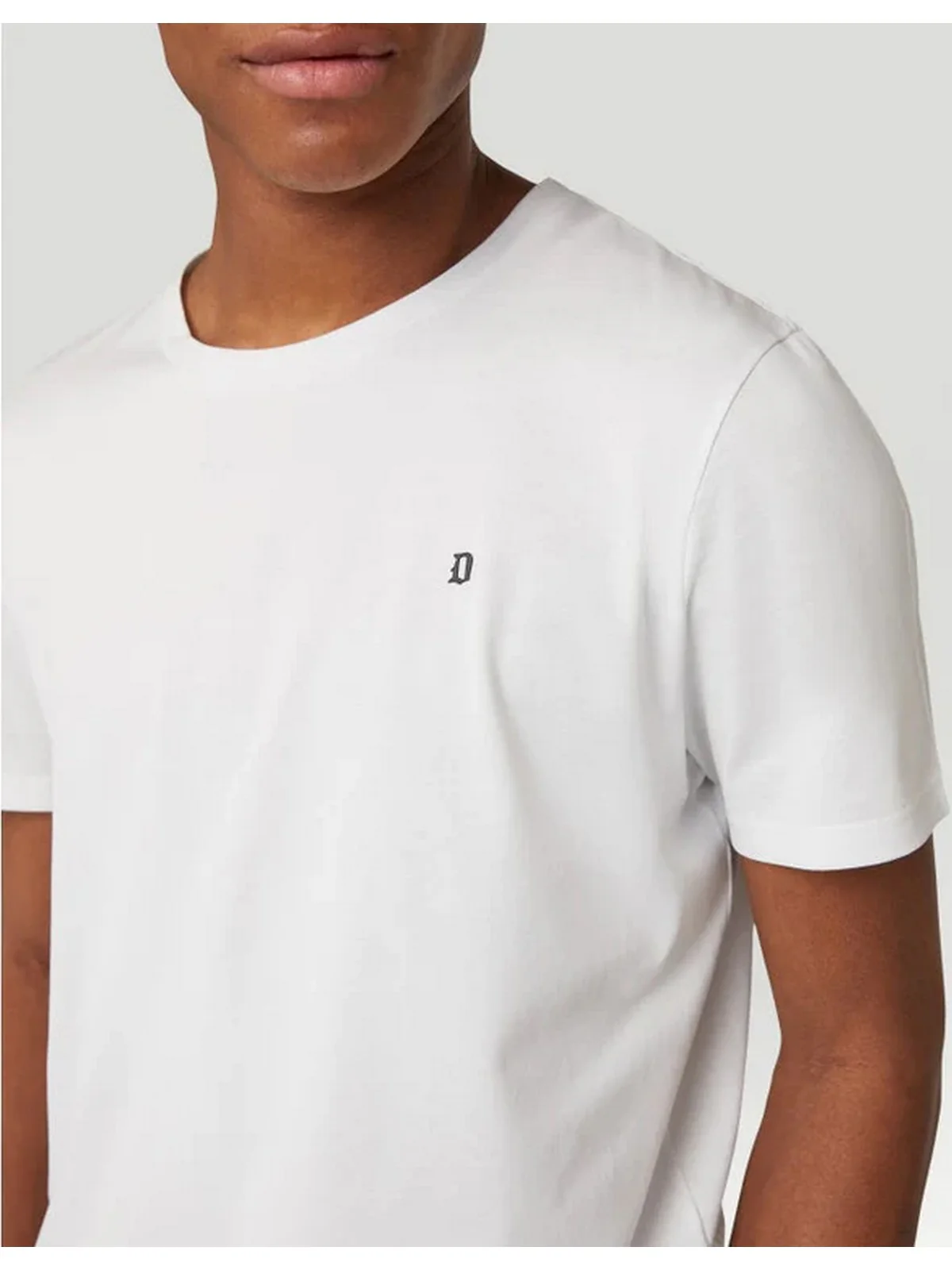 DONDUP T-shirt Uomo  US198 JF0271U ZL4 000 Bianco - Image 3