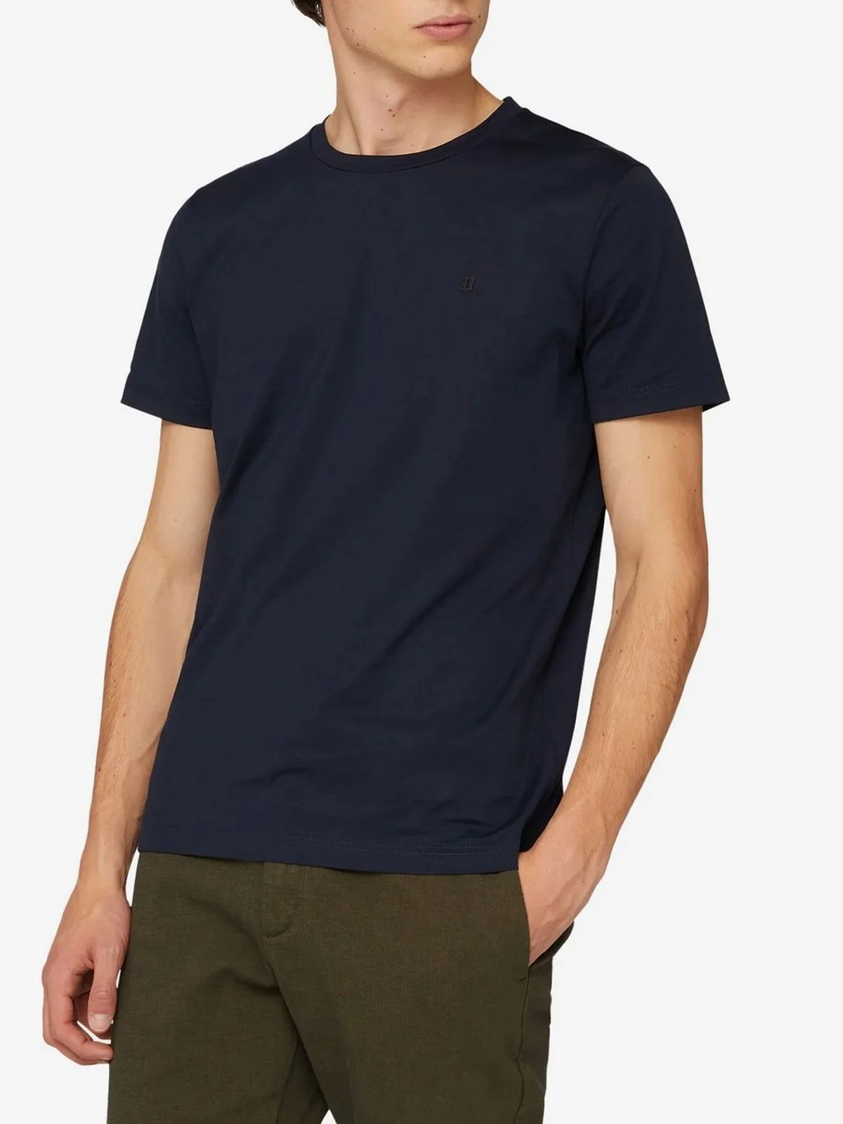 DONDUP T-Shirt e Polo Uomo  US198 JF0271U ZL4 890 Blu - Image 2