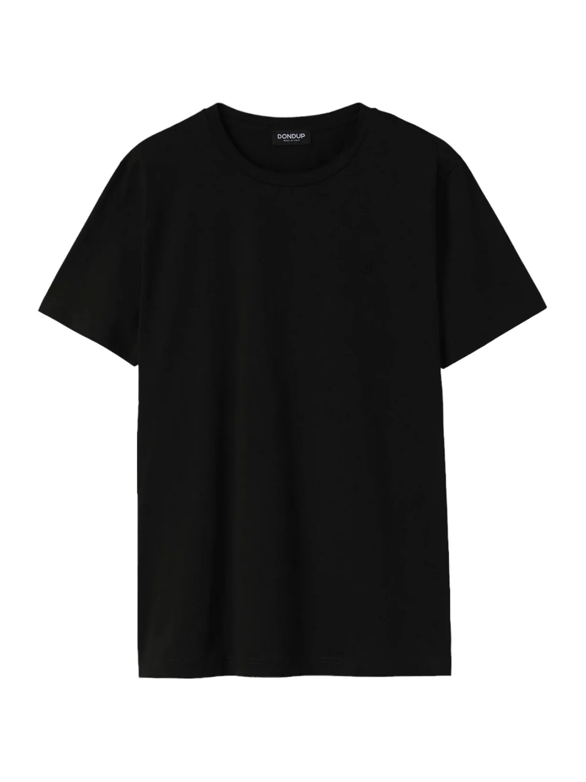 DONDUP T-Shirt e Polo Uomo  US198 JF0271U ZL4 999 Nero - Image 3