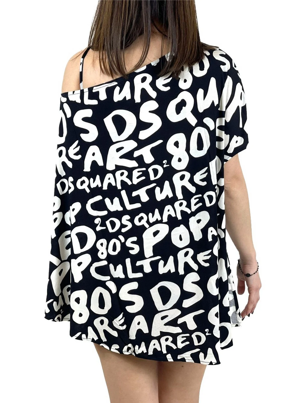 DSQUARED2 Abito Donna D6A30482 010 Nero - Image 2