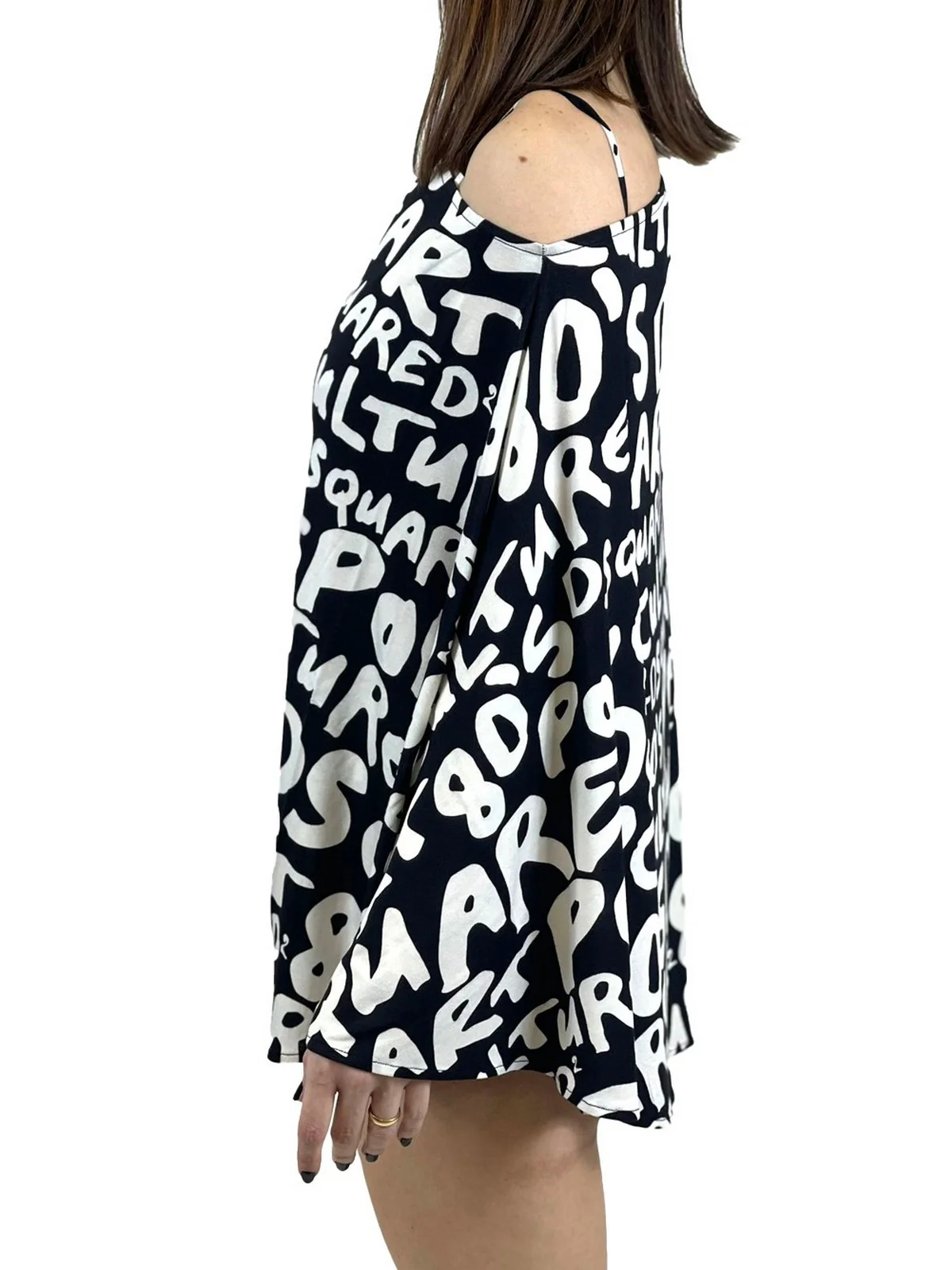 DSQUARED2 Abito Donna D6A30482 010 Nero - Image 3