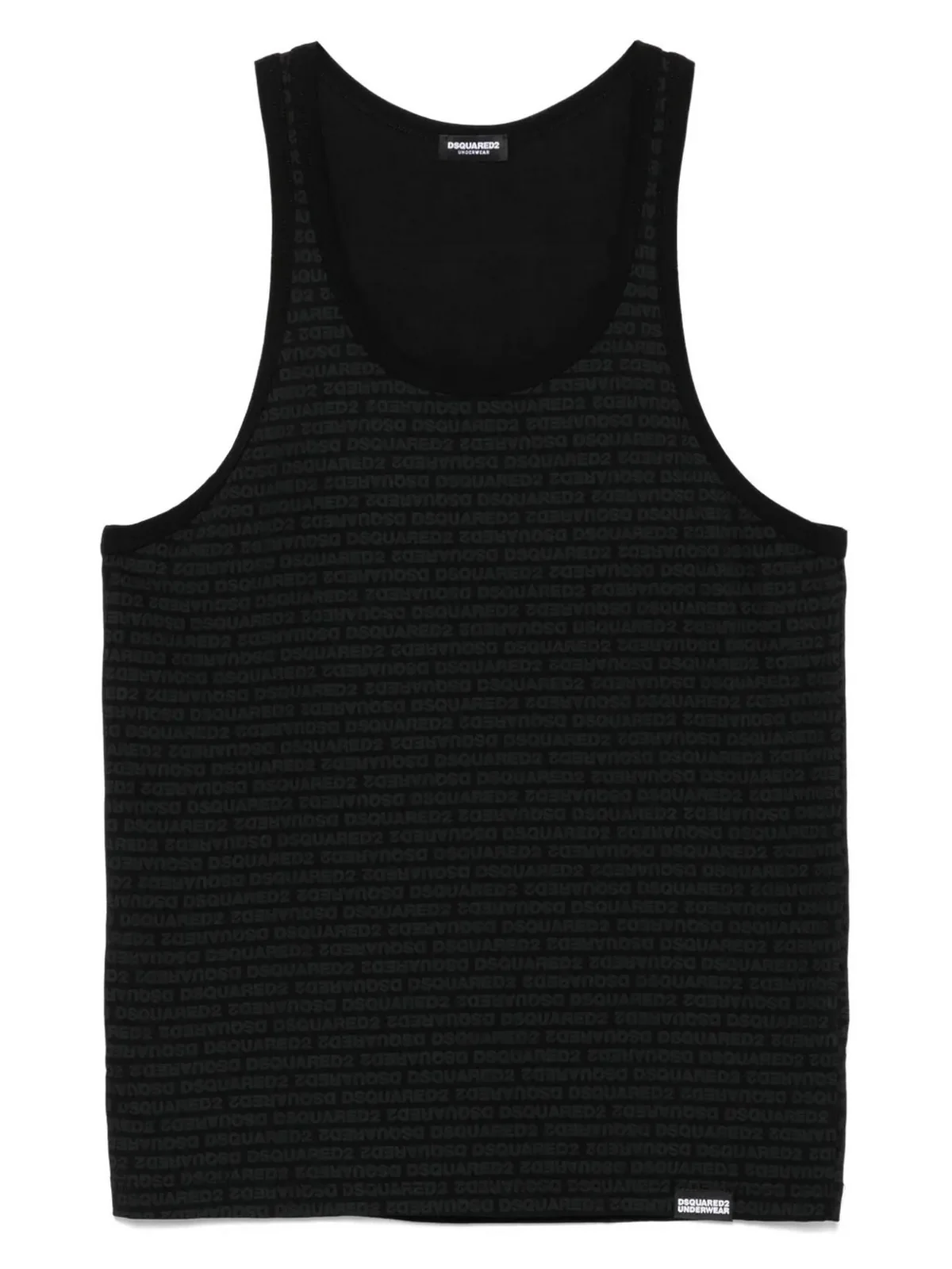 DSQUARED2 Canotta Uomo D9D095510 001 BLACK