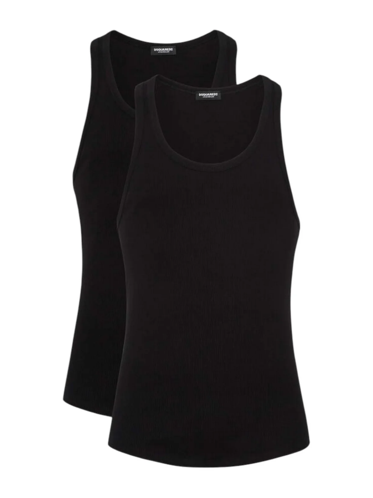 DSQUARED2 Canotta Uomo DCX230080 001 Nero