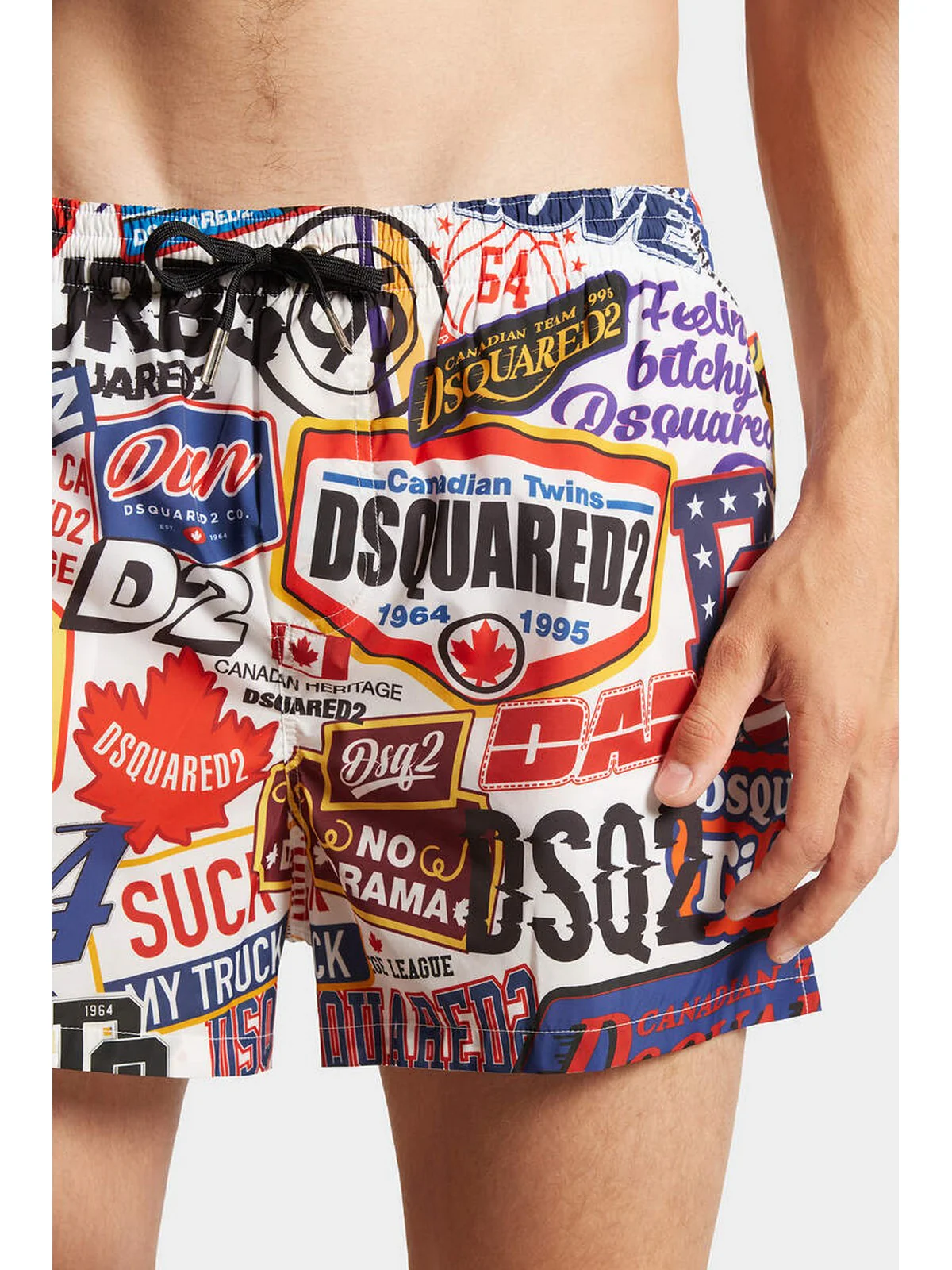 DSQUARED2 Costume da bagno Uomo D7B64556 960 Multicolore - Image 3