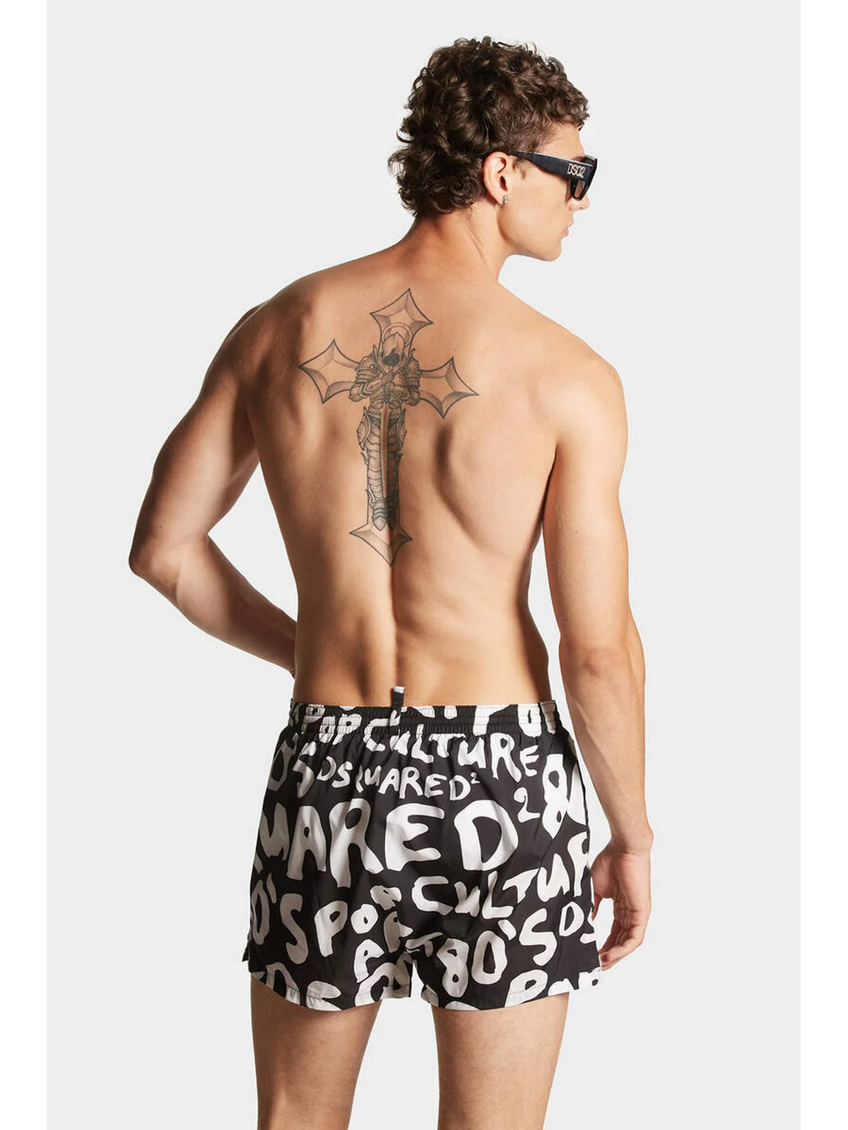 DSQUARED2 Costume da bagno Uomo  D7B64558 010 Nero - Image 4