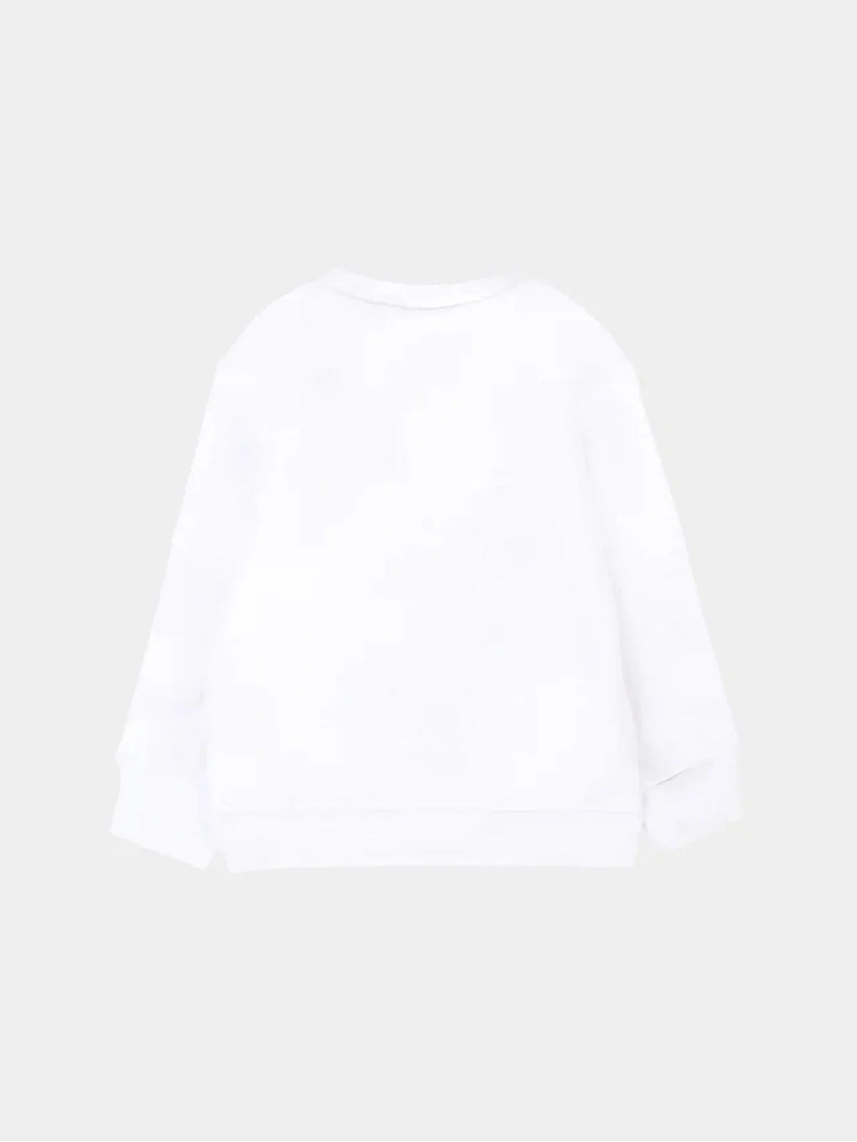 DSQUARED2 KIDS Felpa Bambini e ragazzi  DQ3096 D00ZF DQ100 WHITE - Image 2