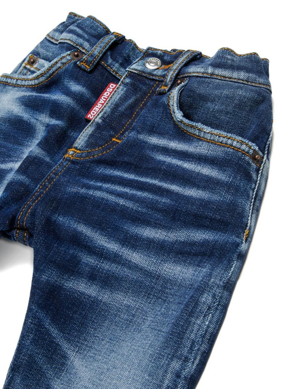 DSQUARED2 KIDS Jeans Bambini e ragazzi  DQ01TC D0AES DQ01 BLUE DENIM - Image 4