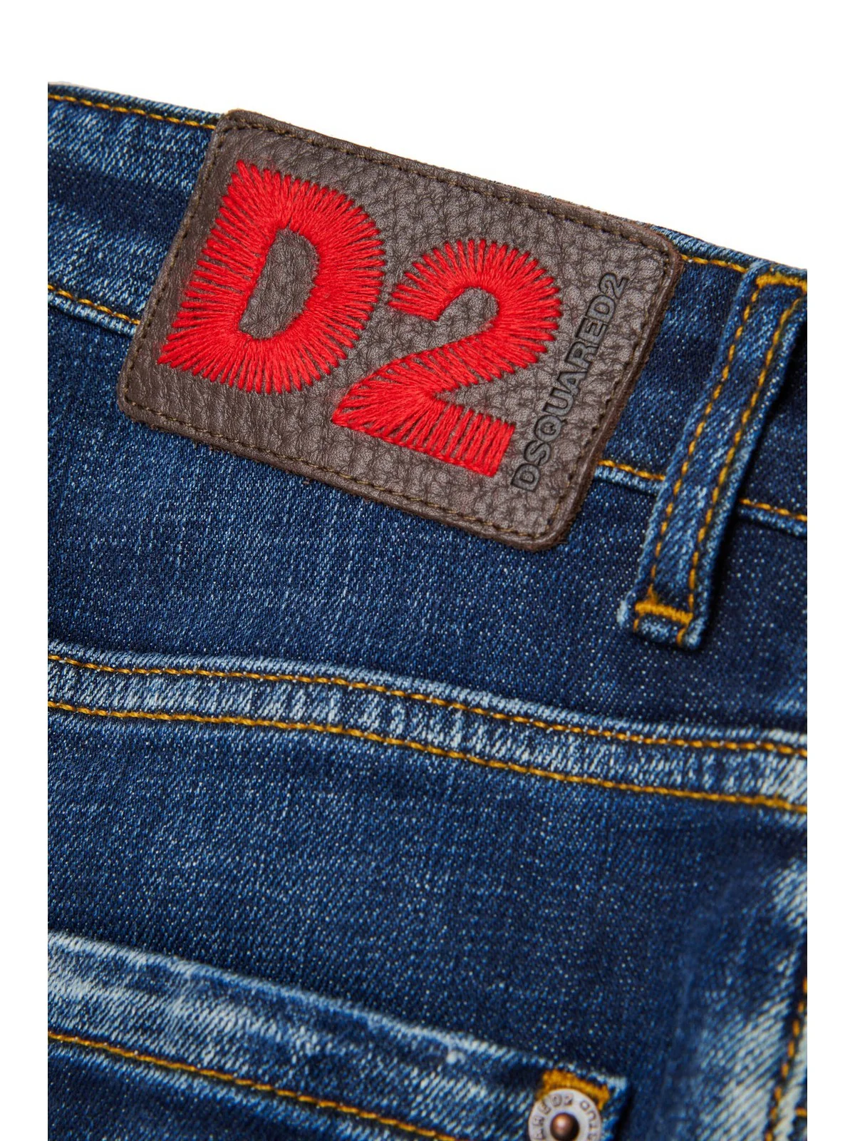 DSQUARED2 KIDS Jeans Bambini e ragazzi  DQ0731 D0AES DQ01 BLUE DENIM - Image 2