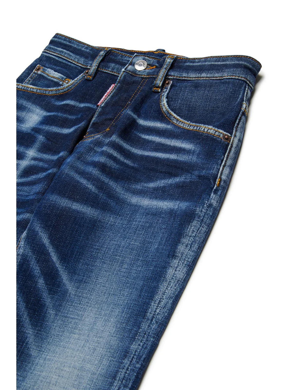 DSQUARED2 KIDS Jeans Bambini e ragazzi  DQ0731 D0AES DQ01 BLUE DENIM - Image 3