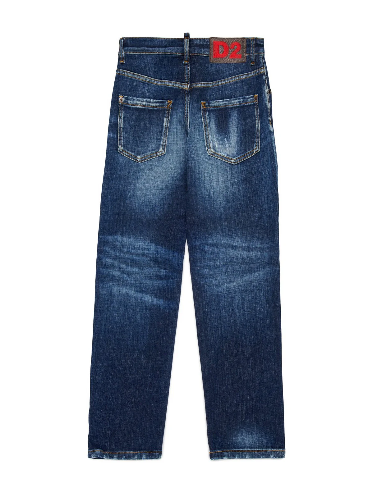 DSQUARED2 KIDS Jeans Bambini e ragazzi  DQ0731 D0AES DQ01 BLUE DENIM - Image 4