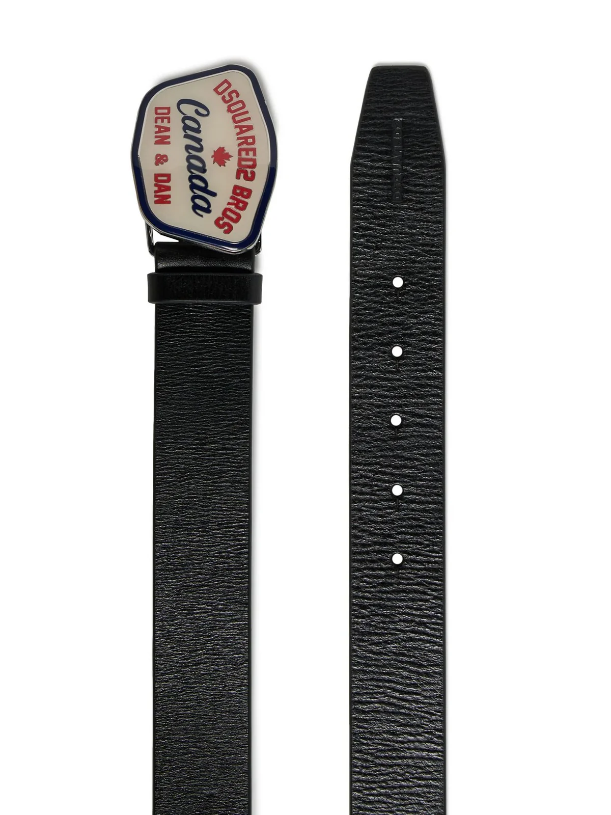 DSQUARED2 KIDS Cintura Unisex bambino  DQ3258 D0AGF DQ900 BLACK - Image 2