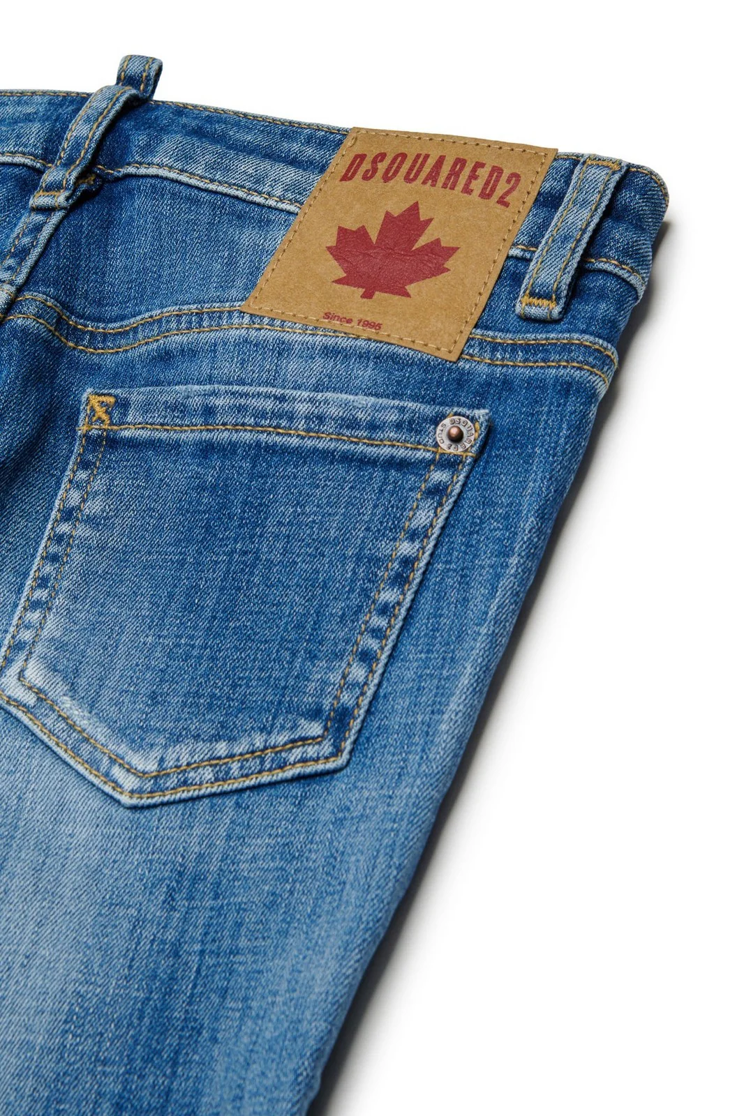 DSQUARED2 KIDS Jeans Bambine e ragazze  DQ03YT D0AFN DQ01 BLUE DENIM - Image 2