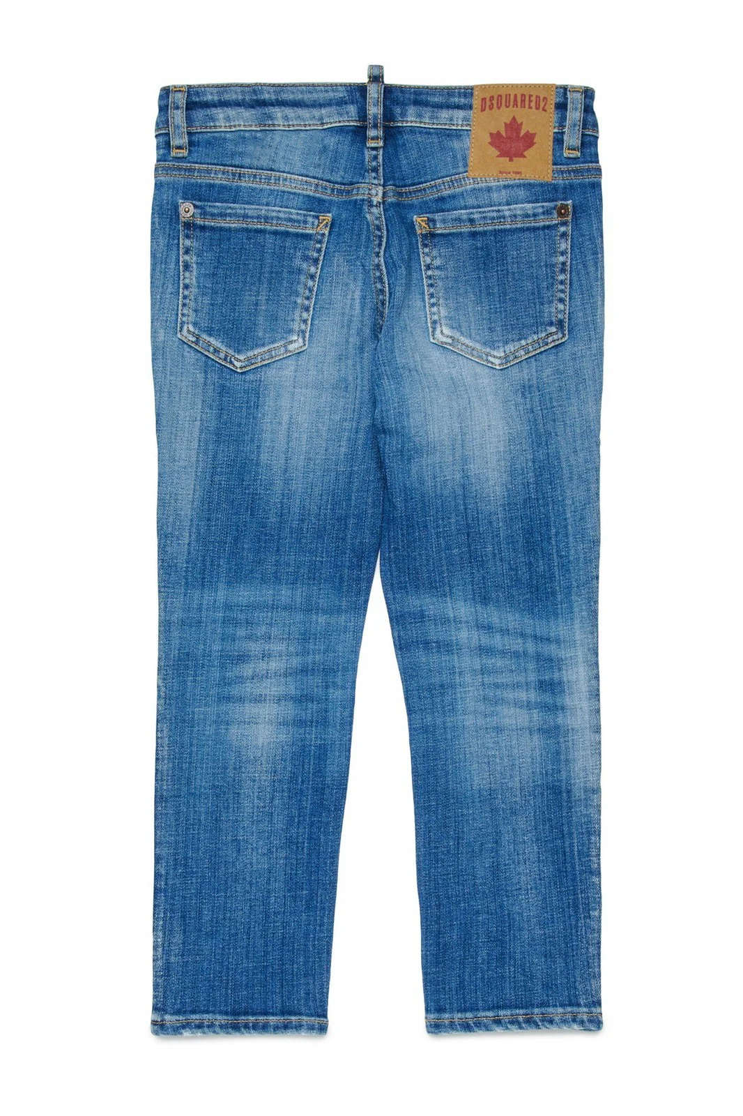 DSQUARED2 KIDS Jeans Bambine e ragazze  DQ03YT D0AFN DQ01 BLUE DENIM - Image 4