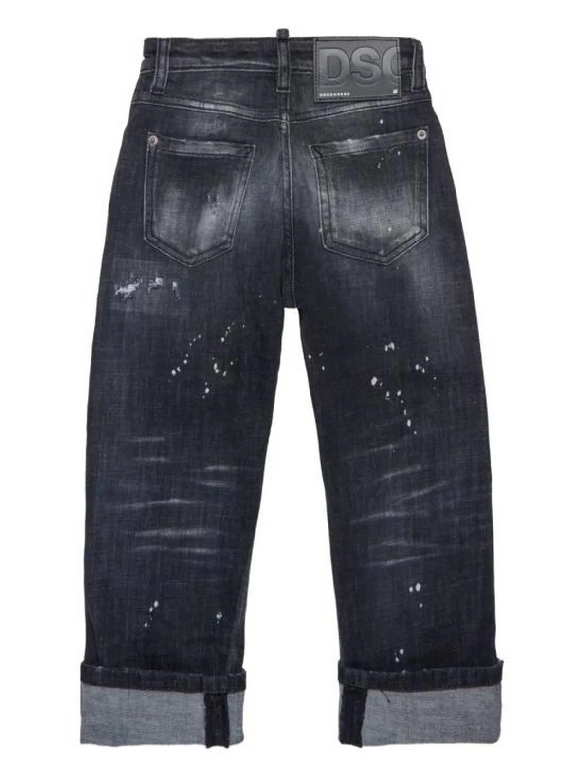 DSQUARED2 KIDS Jeans Bambine e ragazze  DQ04B1 D0AFY DQ02 DENIM BLACK - Image 2