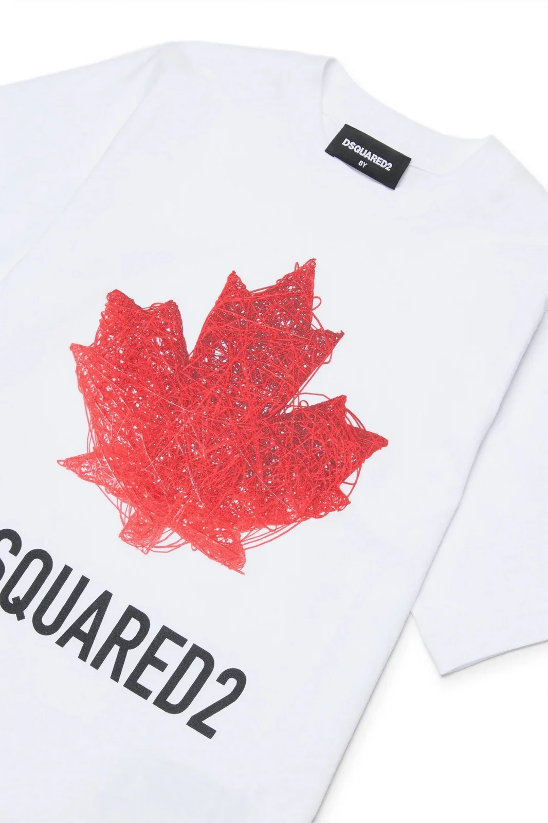 DSQUARED2 KIDS T-shirt Unisex bambino  DQ3176 D00XM DQ100 WHITE - Image 3