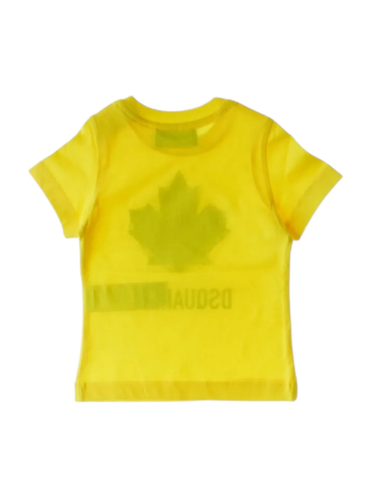 DSQUARED2 KIDS T-shirt Unisex bambino  DQ3278 D00XM DQ220 VIBRANT YELLOW - Image 2