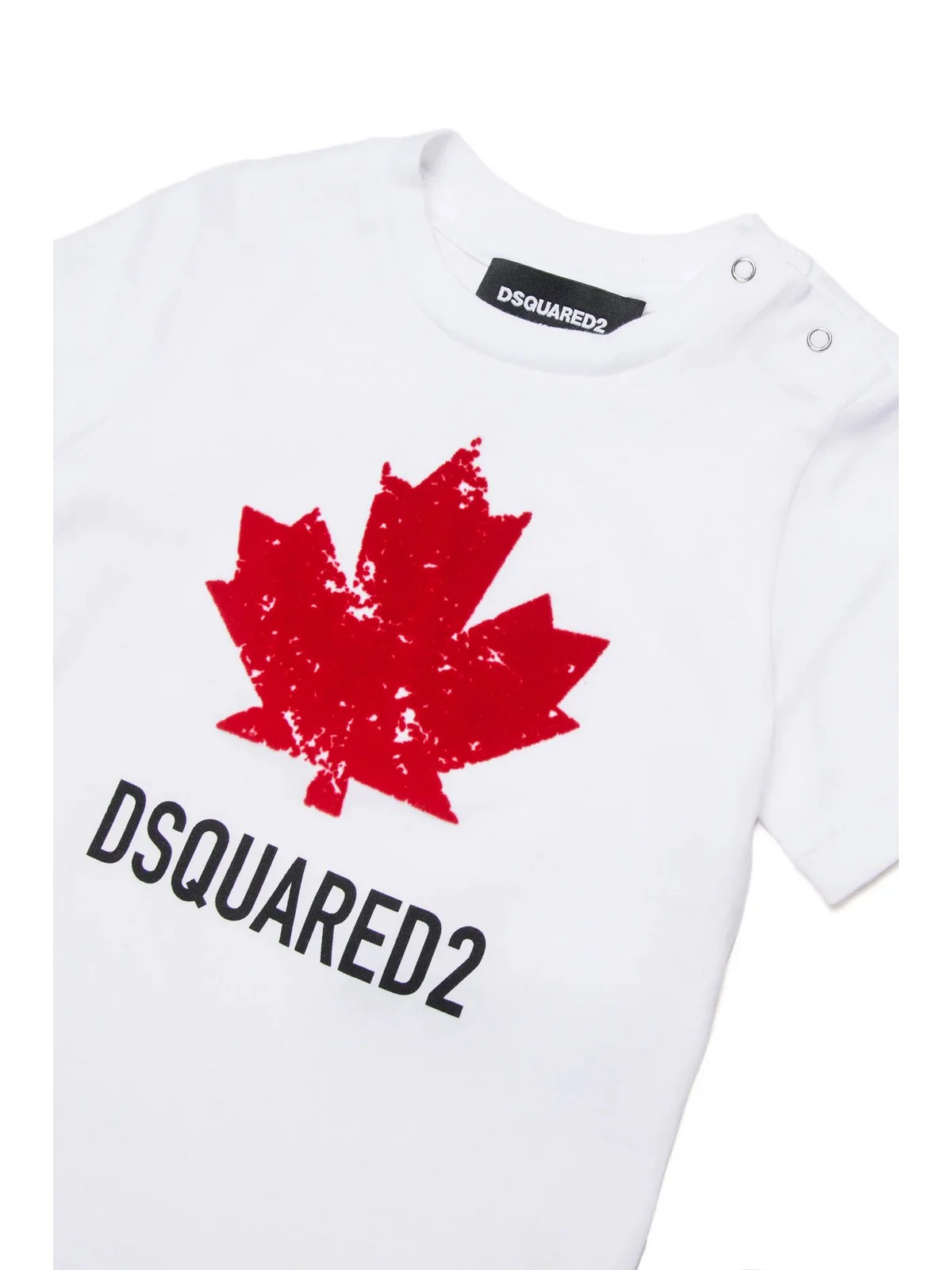 DSQUARED2 KIDS T-shirt Bambini e ragazzi DQ3112 D00XM DQ100 WHITE - Image 3