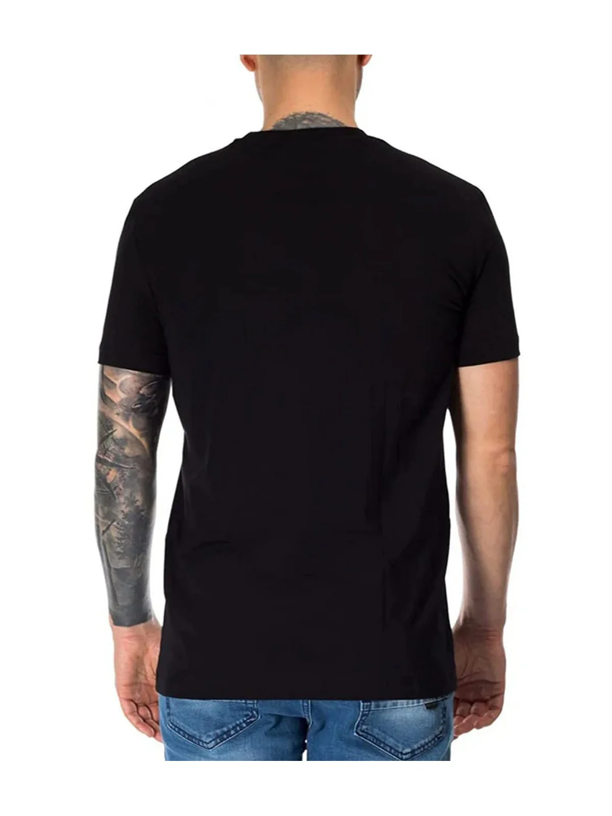 DSQUARED2 T-Shirt e Polo Uomo  D9M20447 001 Nero - Image 3