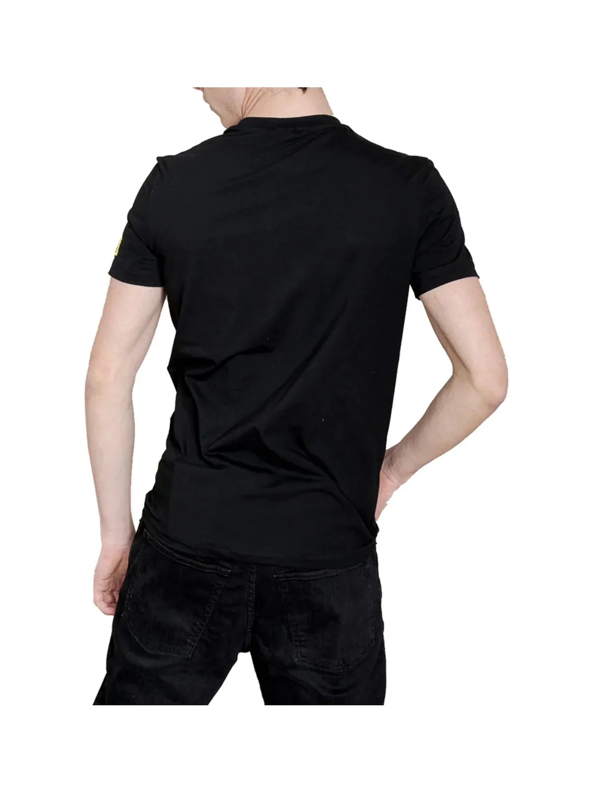 DSQUARED2 T-Shirt e Polo Uomo  D9M20448 014 Nero - Image 2