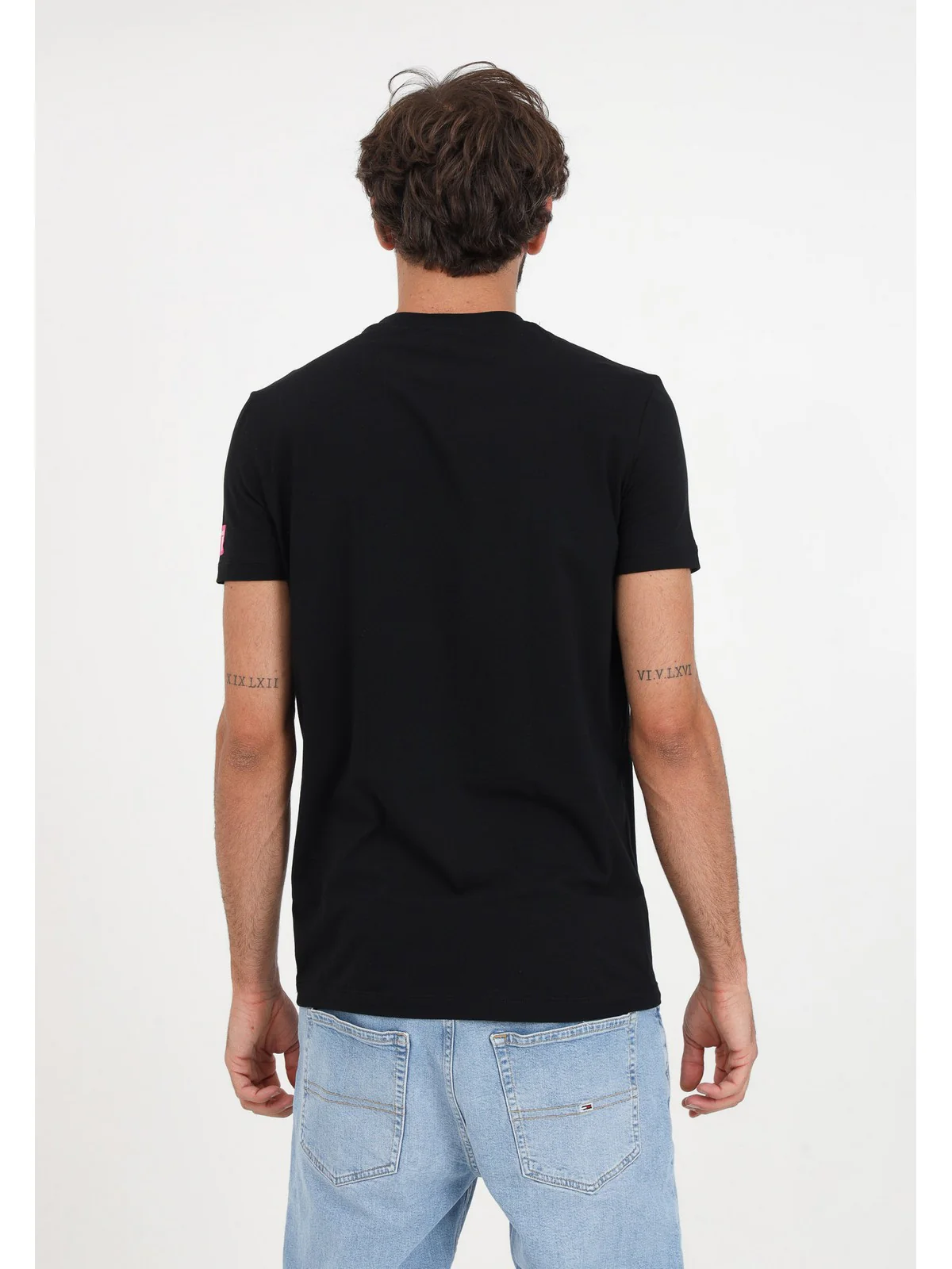 DSQUARED2 T-Shirt e Polo Uomo  D9M204720 027 Nero - Image 2