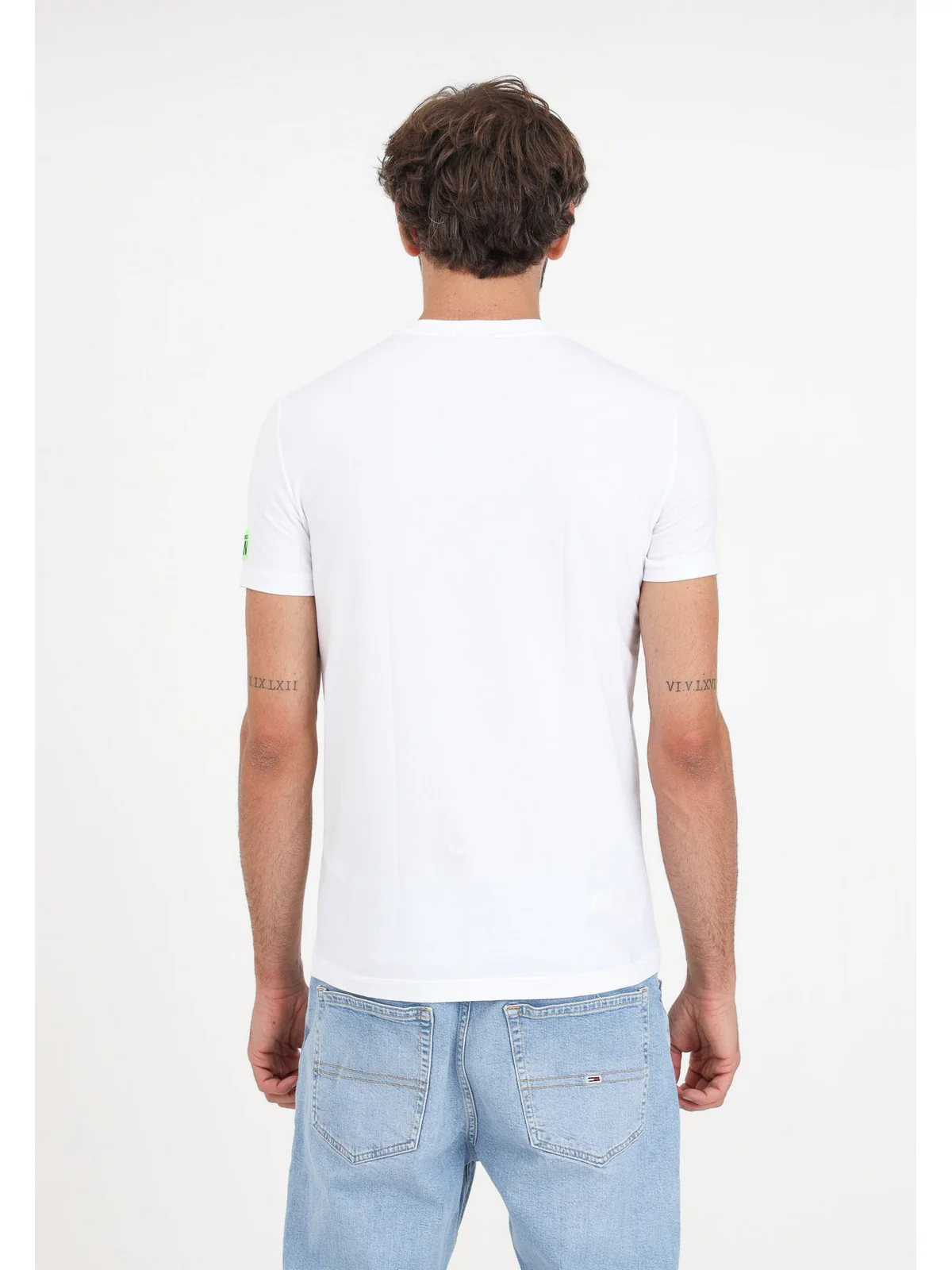 DSQUARED2 T-Shirt e Polo Uomo  D9M204720 113 Bianco - Image 2