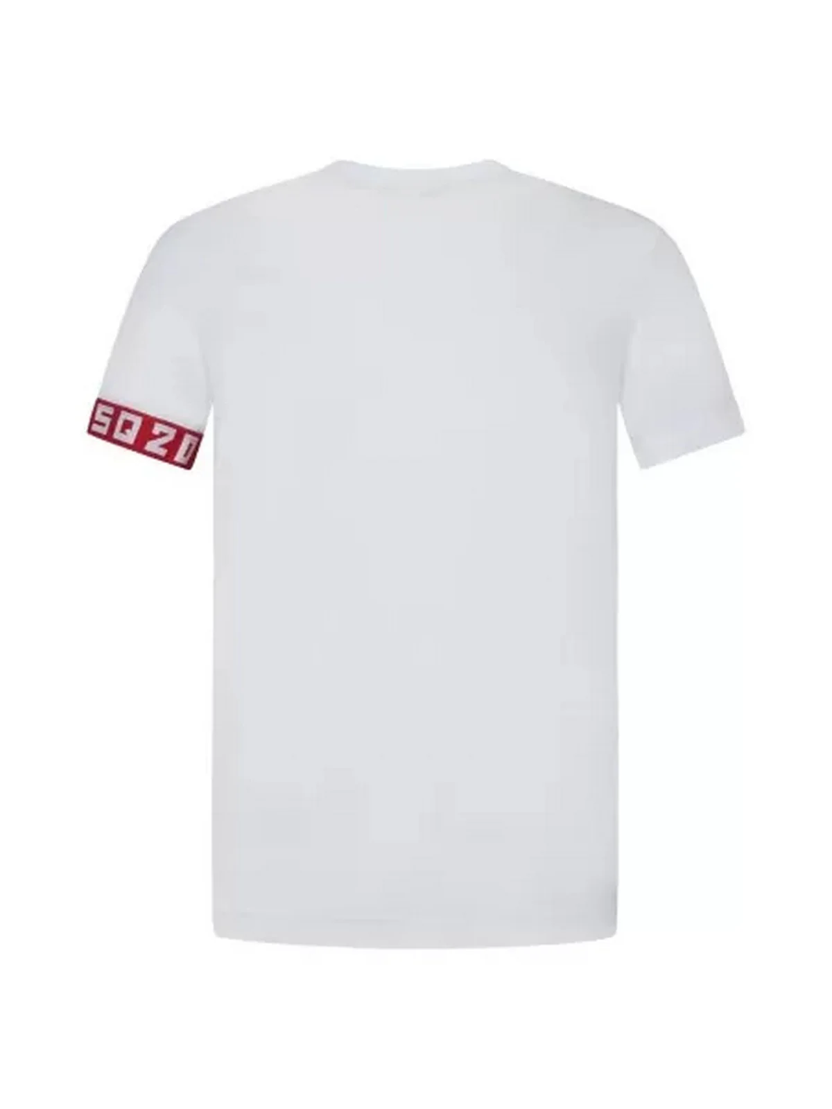 DSQUARED2 T-Shirt e Polo Uomo  D9M3S513 104 Bianco - Image 3