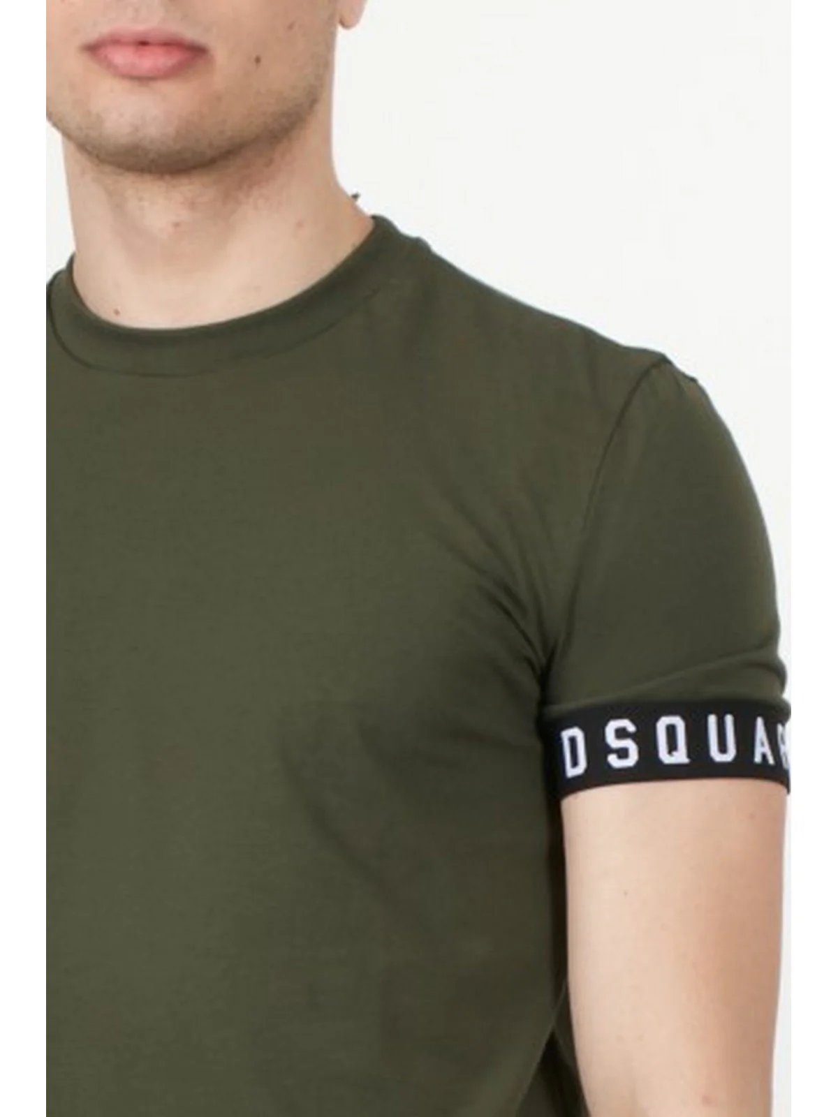 DSQUARED2 T-Shirt e Polo Uomo  D9M3S540 306 Verde - Image 2