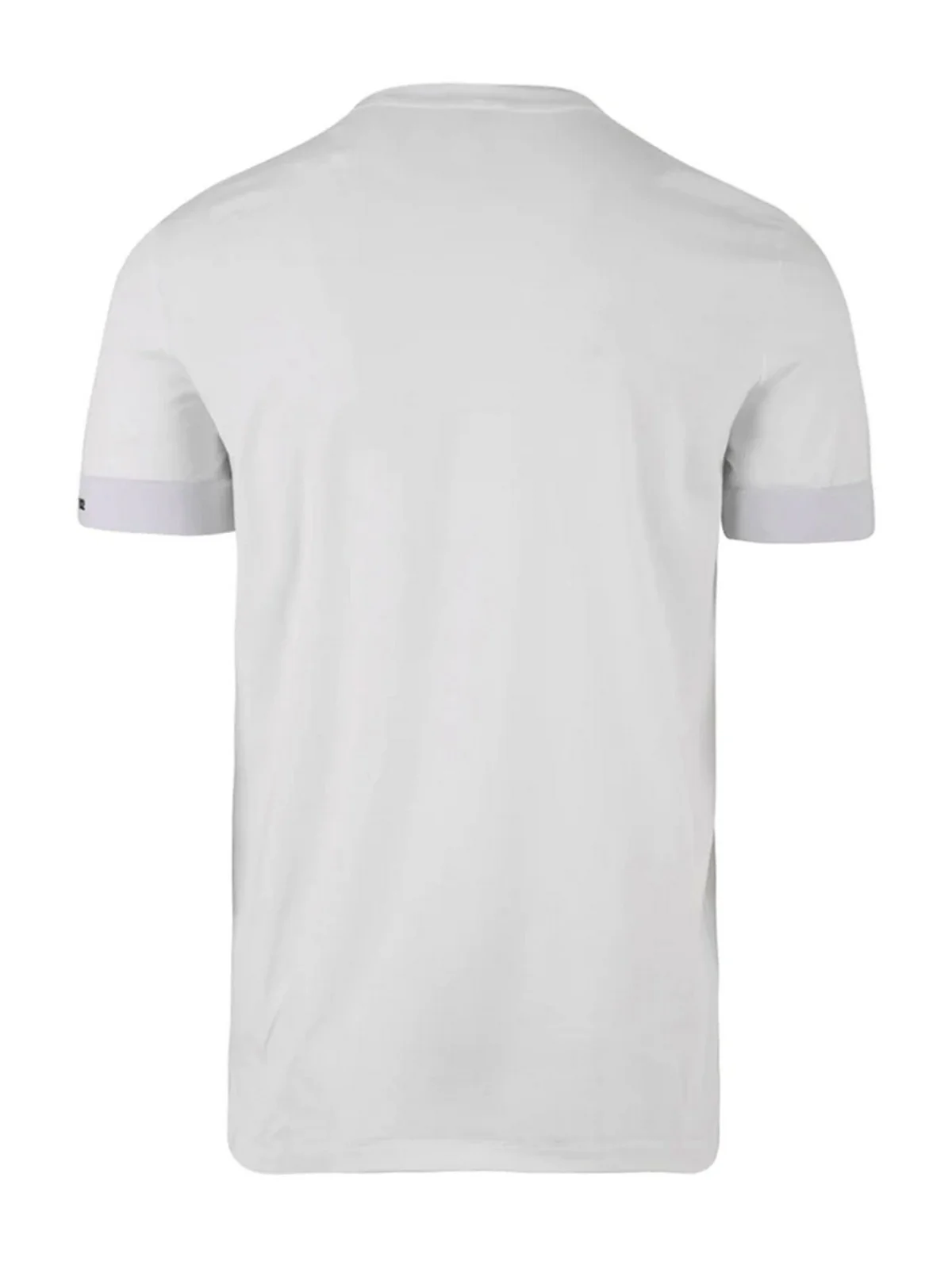 DSQUARED2 T-Shirt e Polo Uomo  D9M3U4810 100 Bianco - Image 2