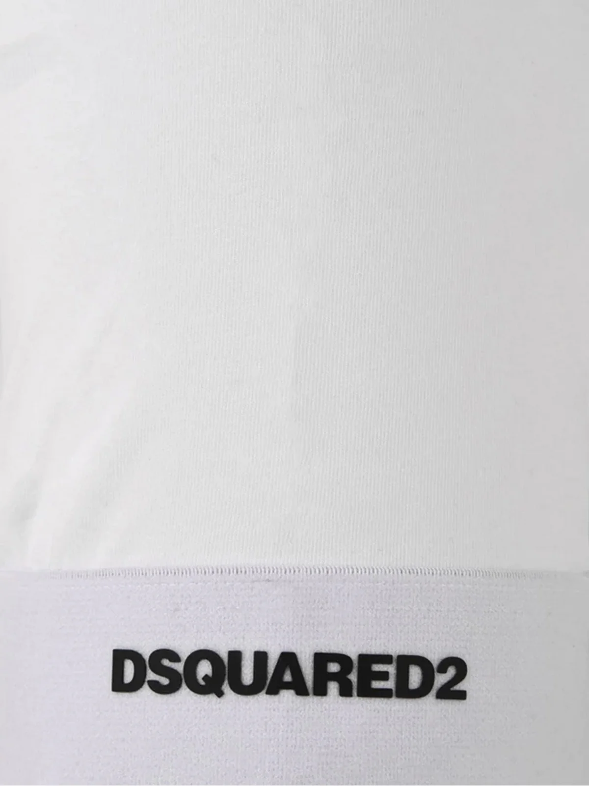 DSQUARED2 T-Shirt e Polo Uomo  D9M3U4810 100 Bianco - Image 3